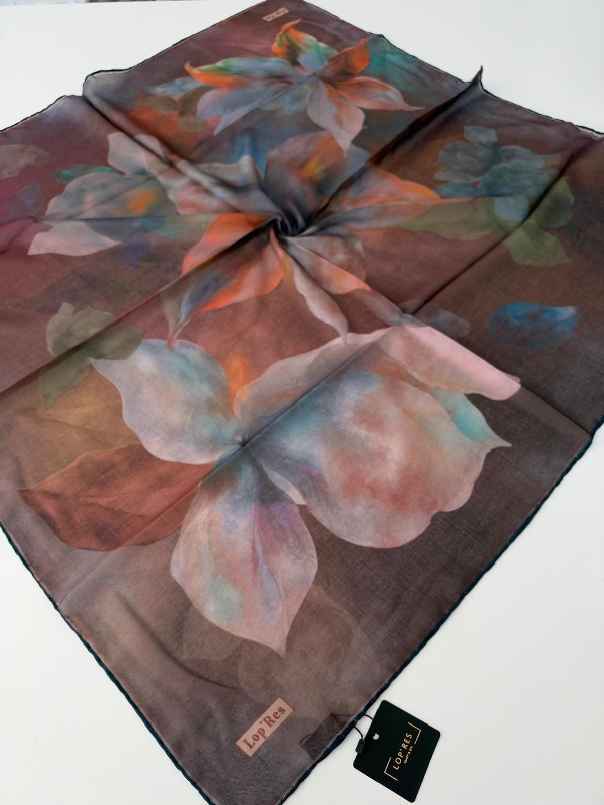 Lop'res Soft Pamuklu Eşarp LDNA2604