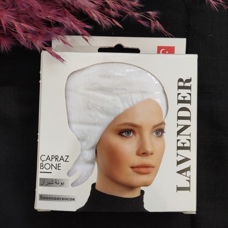 Lüx Premium Çapraz Bone Beyaz