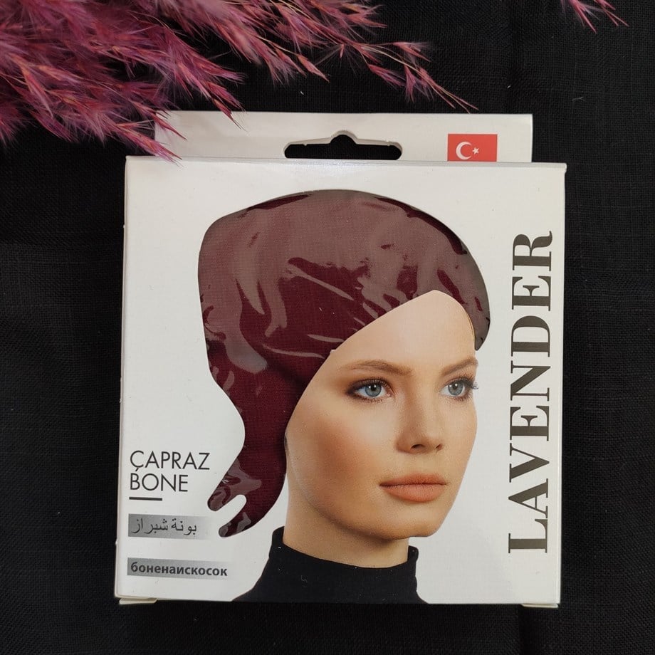 Lüx Premium Çapraz Bone Bordo