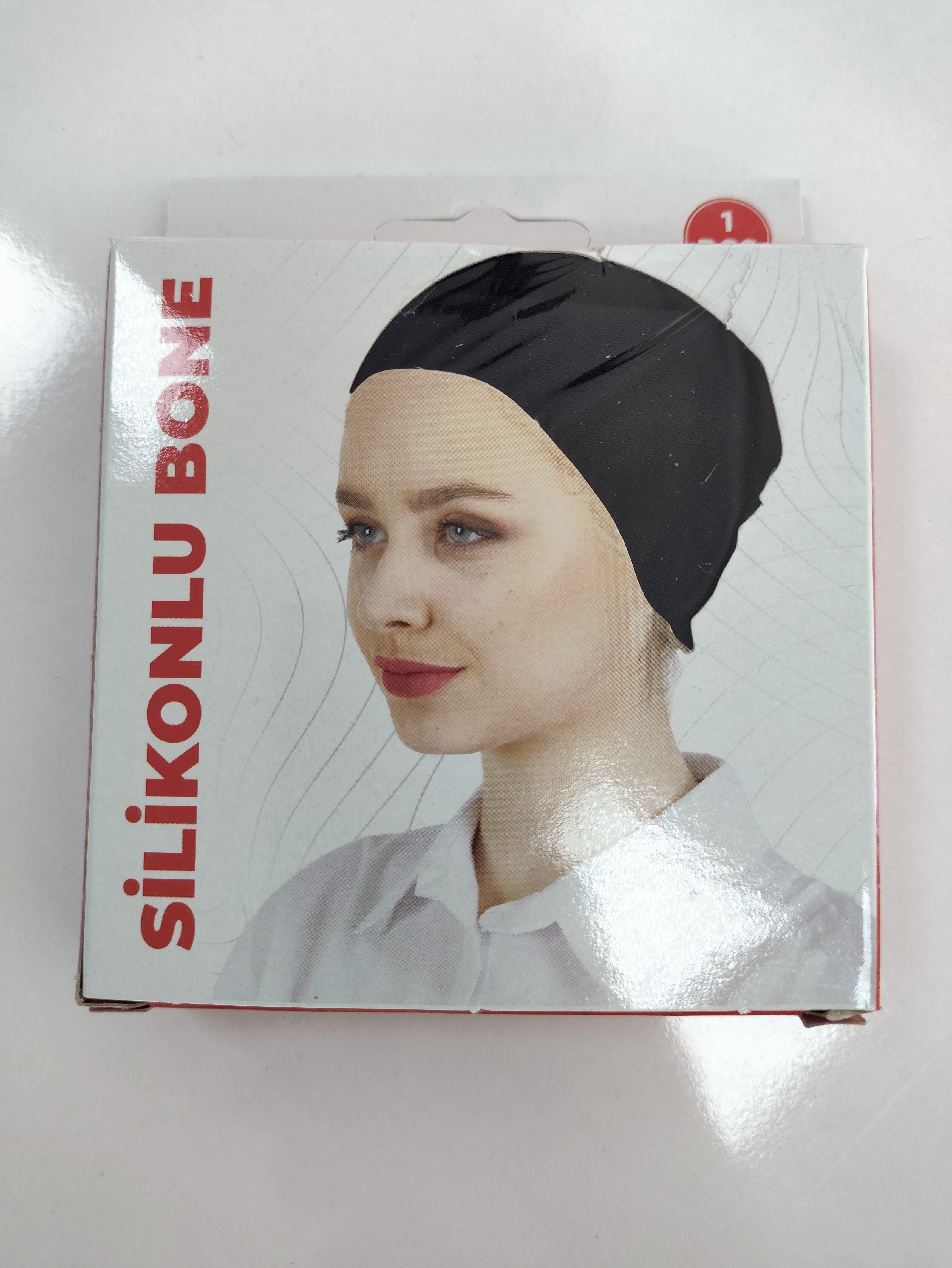Lüx Premium Kaymaz Silikonlu Bone Siyah