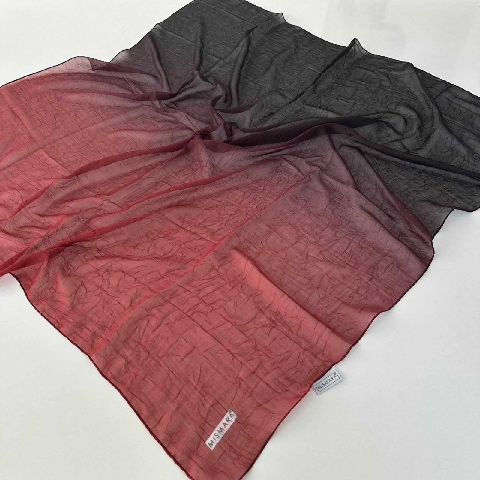 Mismara Degrade Bambu Kraş Eşarp  EBR0102