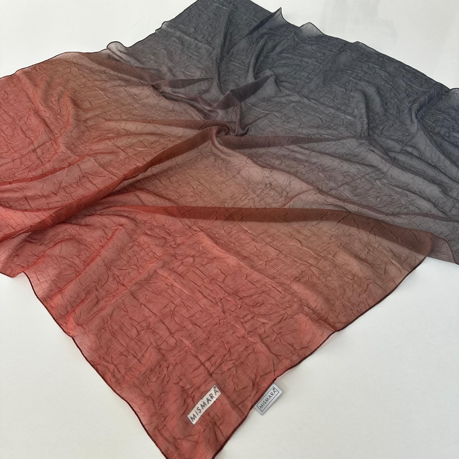 Mismara Degrade Bambu Kraş Eşarp  EBR0115