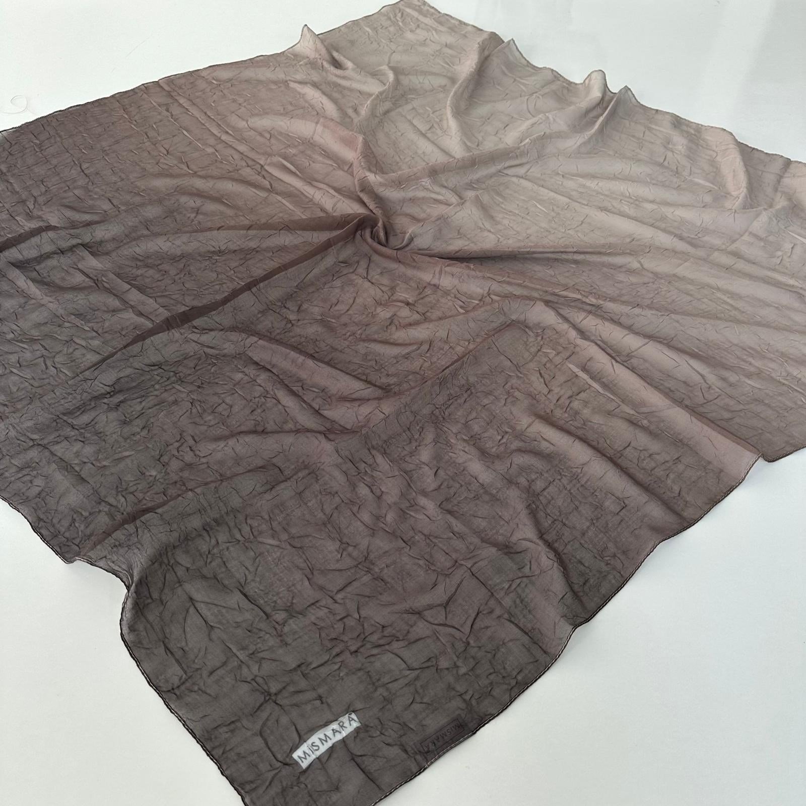 Mismara Degrade Bambu Kraş Eşarp  EBR0103