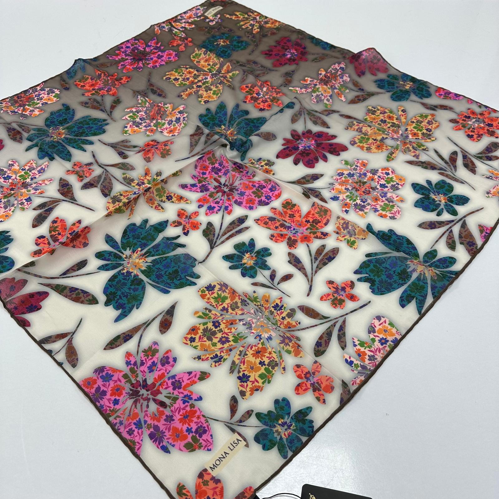 Mona Lisa Soft Pamuklu Eşarp LDFR4605