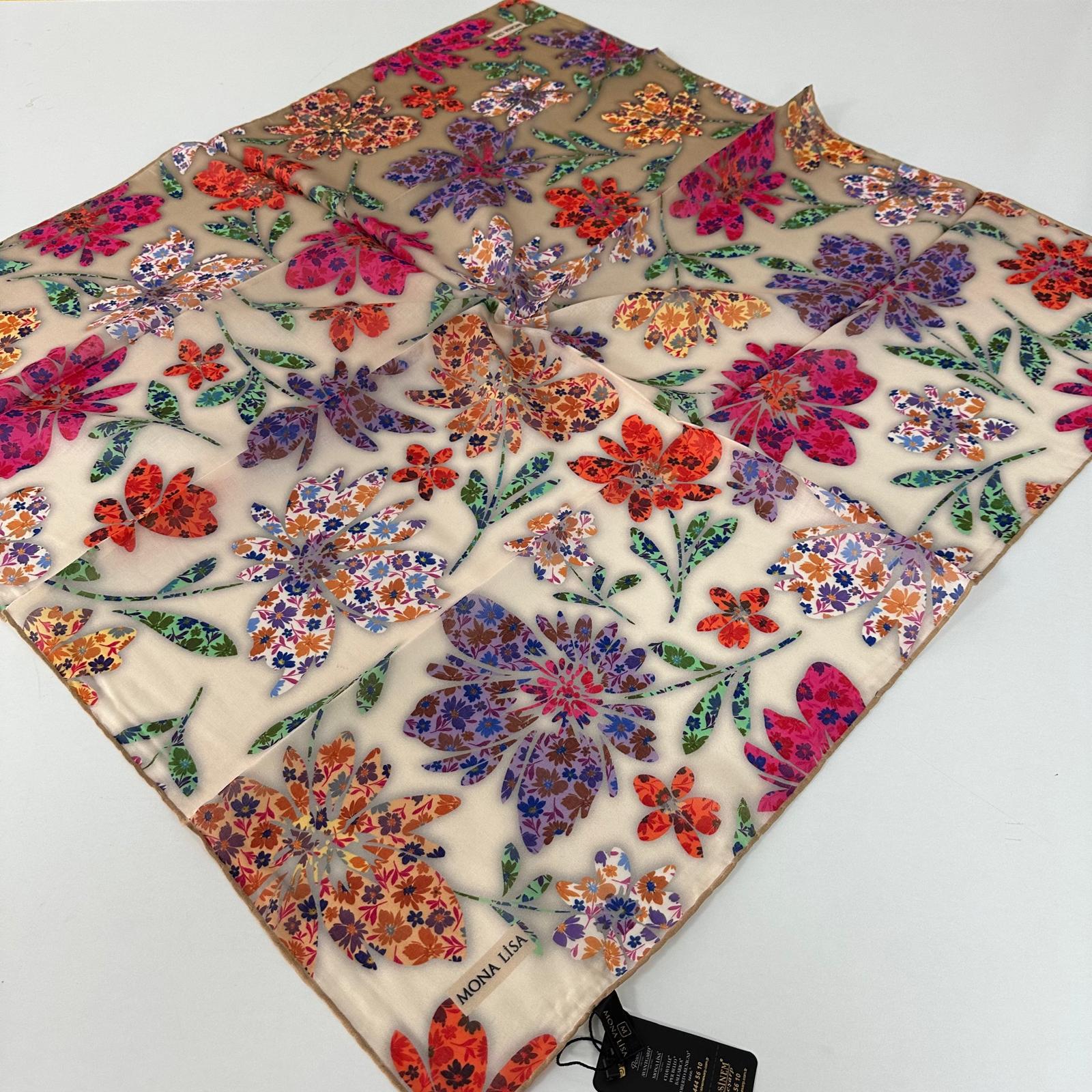 Mona Lisa Soft Pamuklu Eşarp LDFR4806
