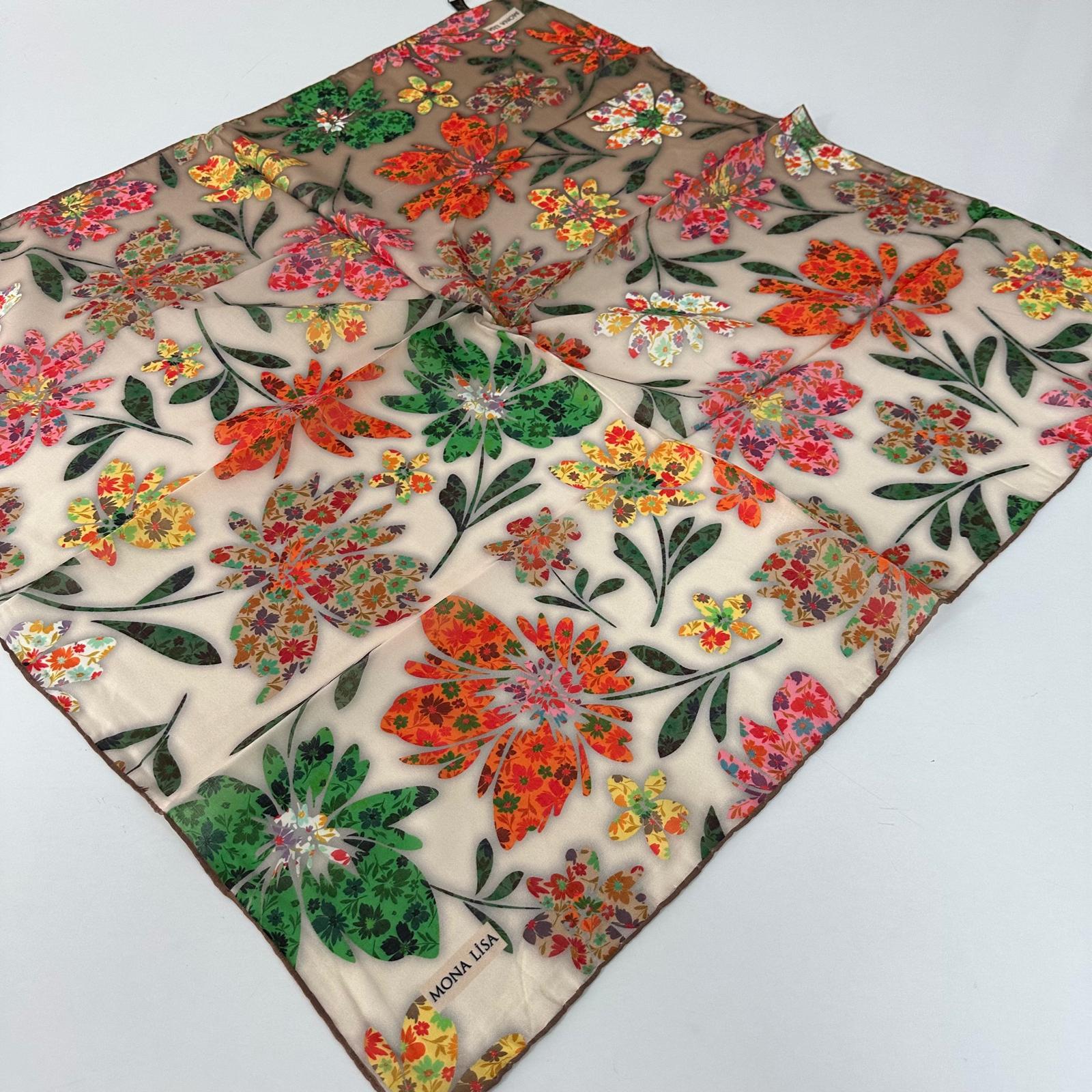 Mona Lisa Soft Pamuklu Eşarp LDFR4811