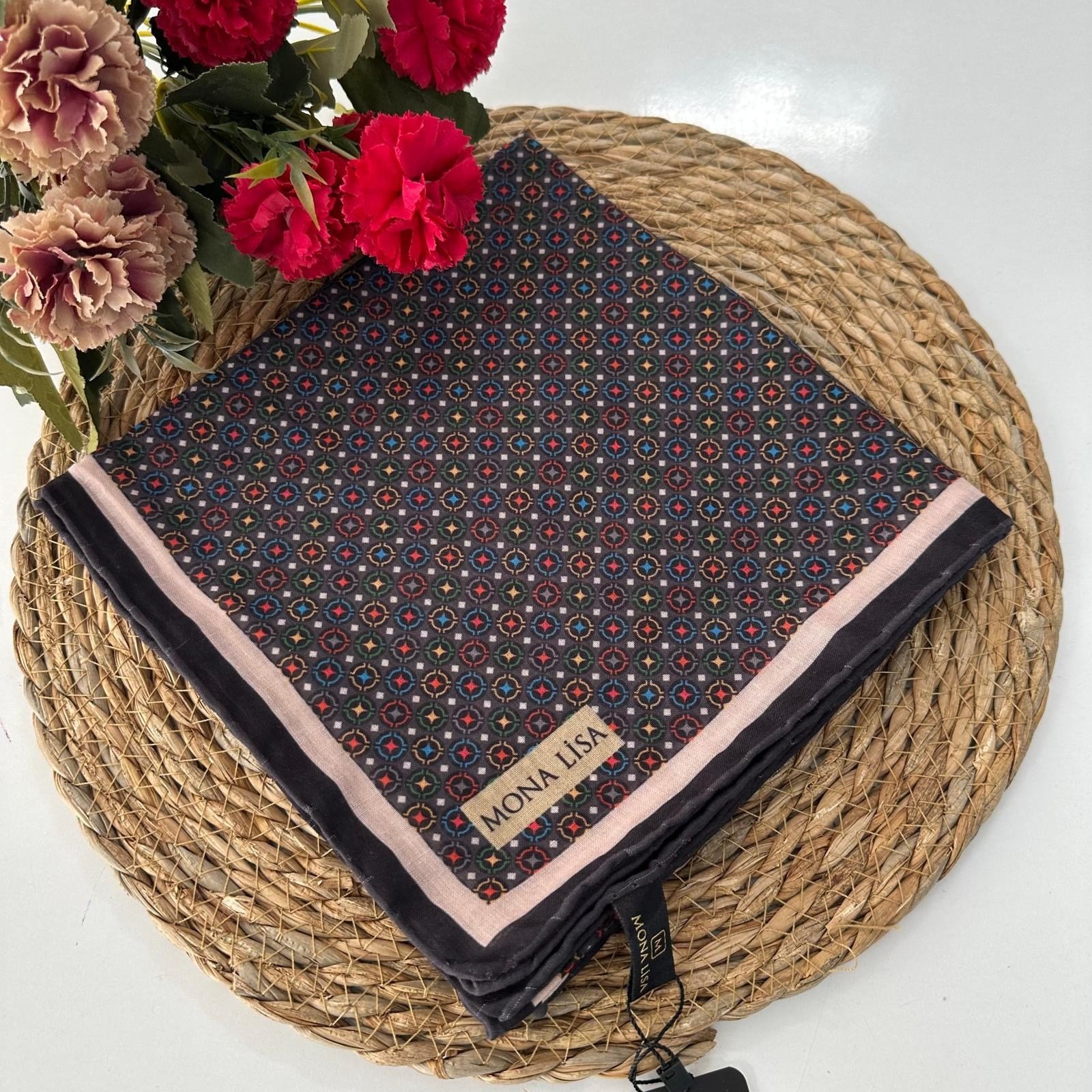 Mona Lisa Soft Pamuklu Eşarp LDFR4908