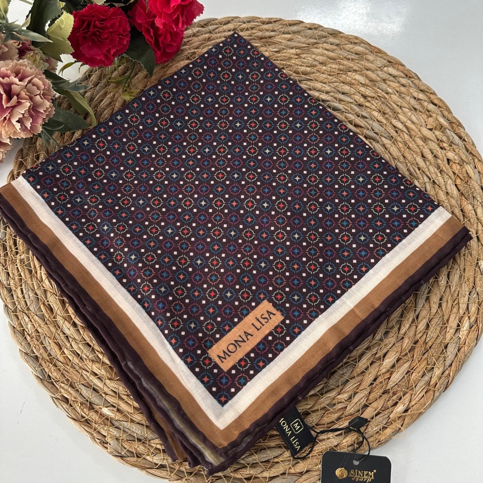 Mona Lisa Soft Pamuklu Eşarp LDFR4912