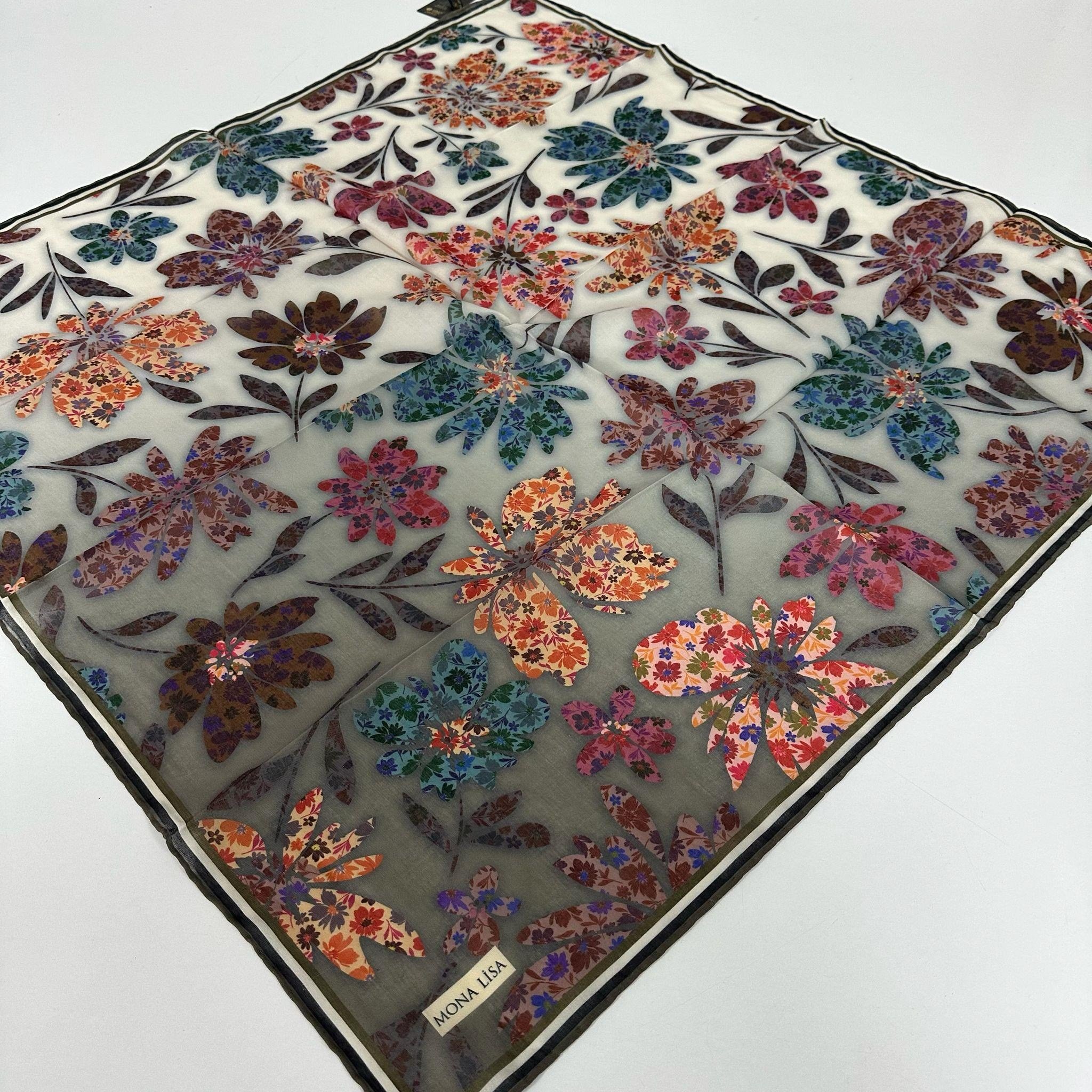 Mona Lisa Soft Pamuklu Eşarp LDFR6302