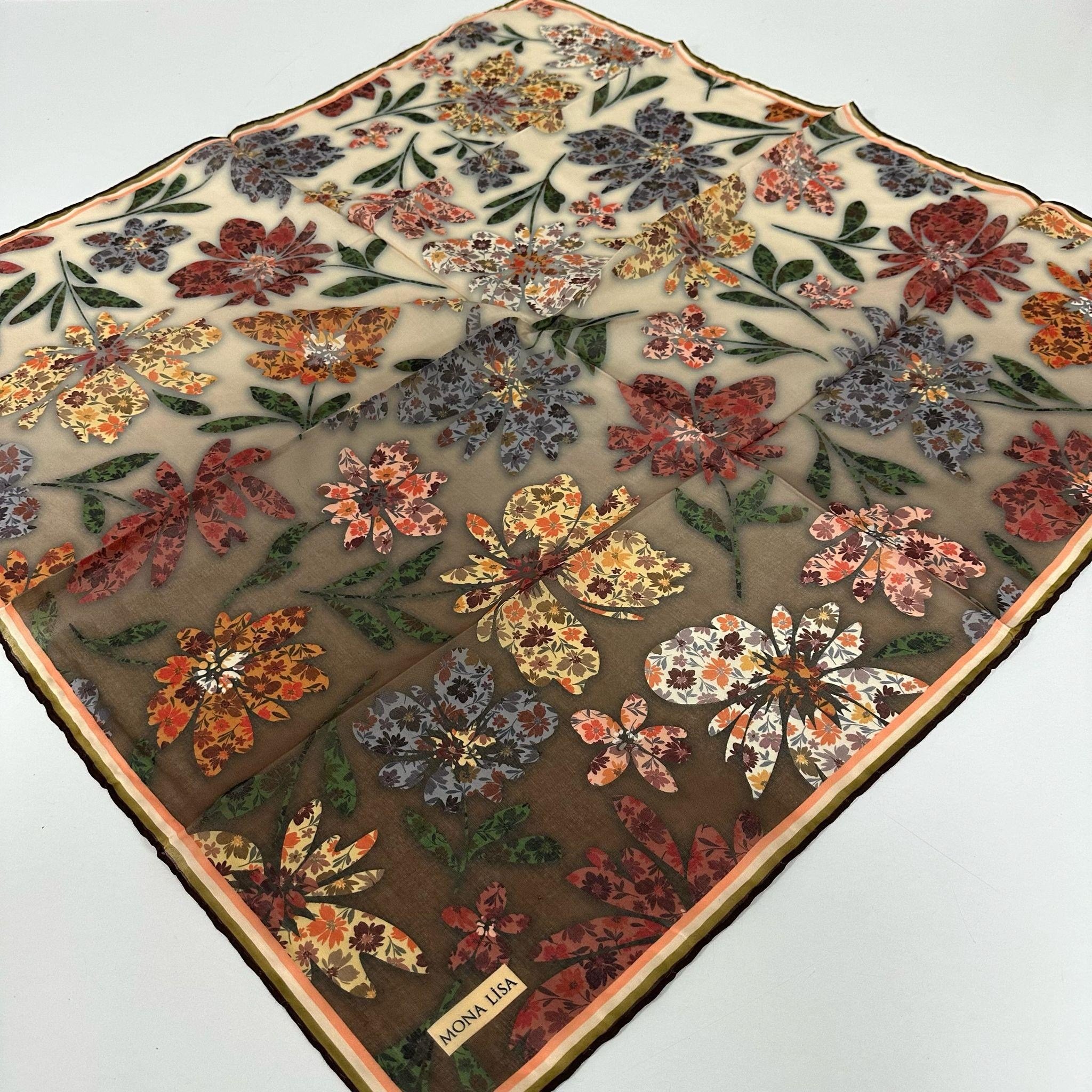 Mona Lisa Soft Pamuklu Eşarp LDFR6304