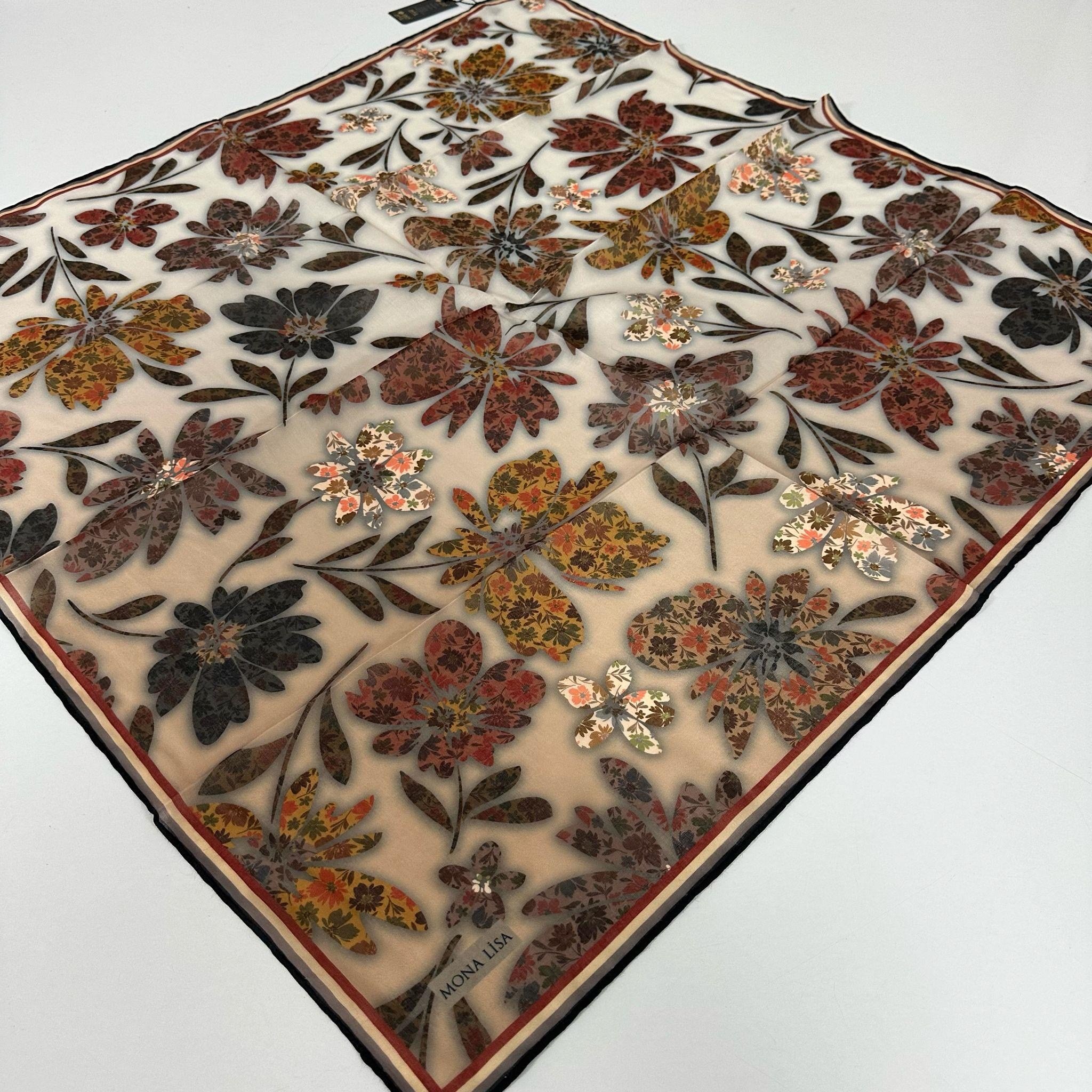 Mona Lisa Soft Pamuklu Eşarp LDFR6309