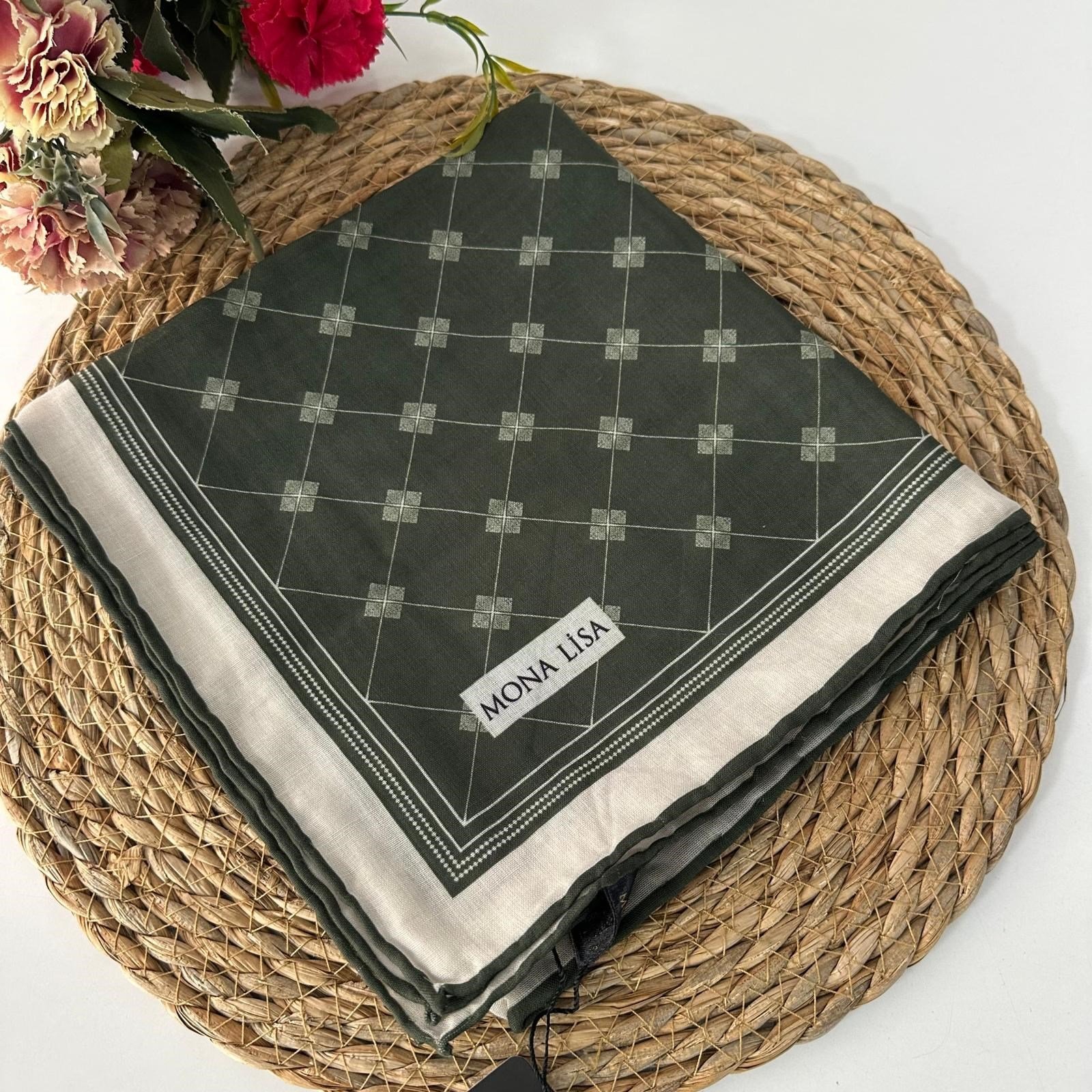 Mona Lisa Soft Pamuklu Eşarp LDFR7002