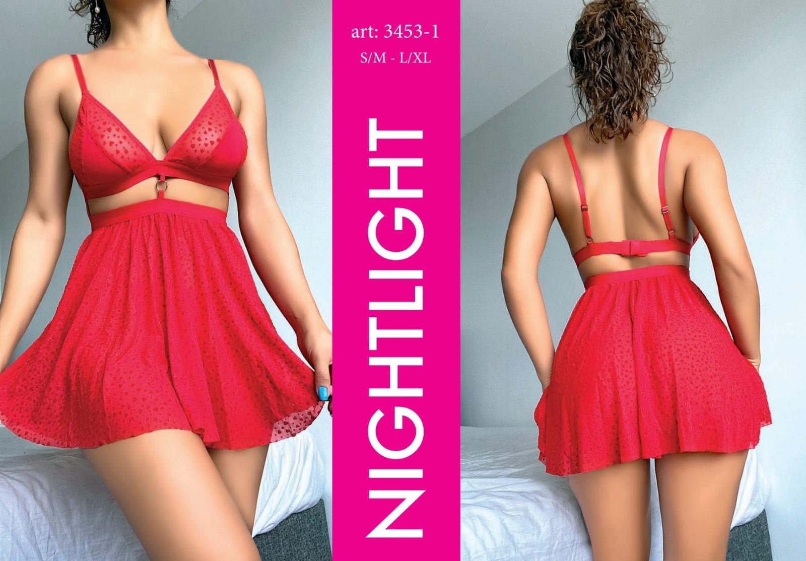 NIGHTLIGHT Fantezi Gecelik NGT3453-1