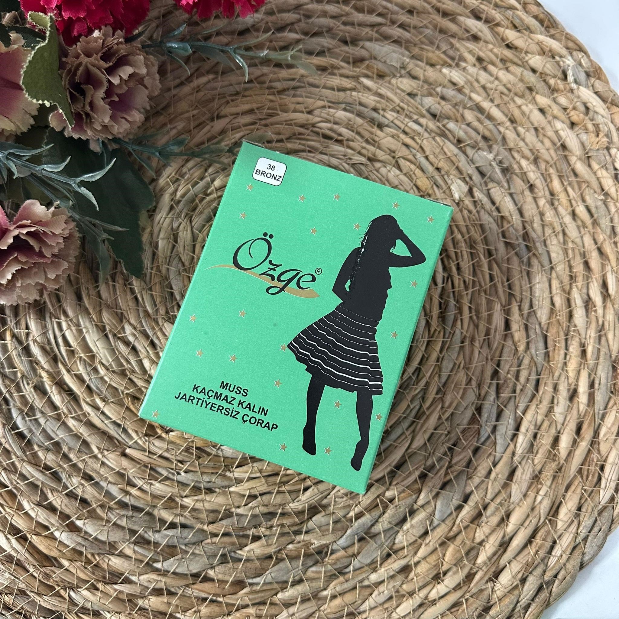 Özge Kaçmaz Kalın Çorap Bronz CRP0403