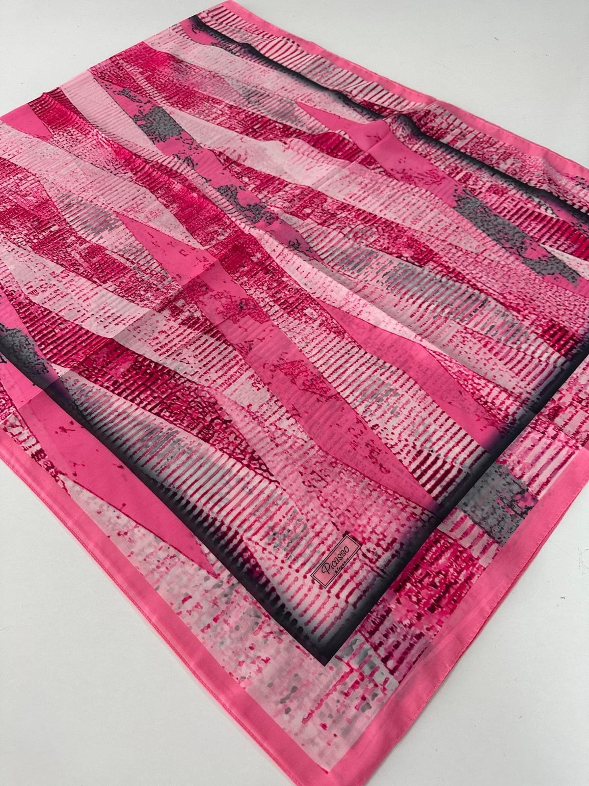 Picasso Elagance Soft Şal İnce Hafif Pembe Serisi  LCR1105