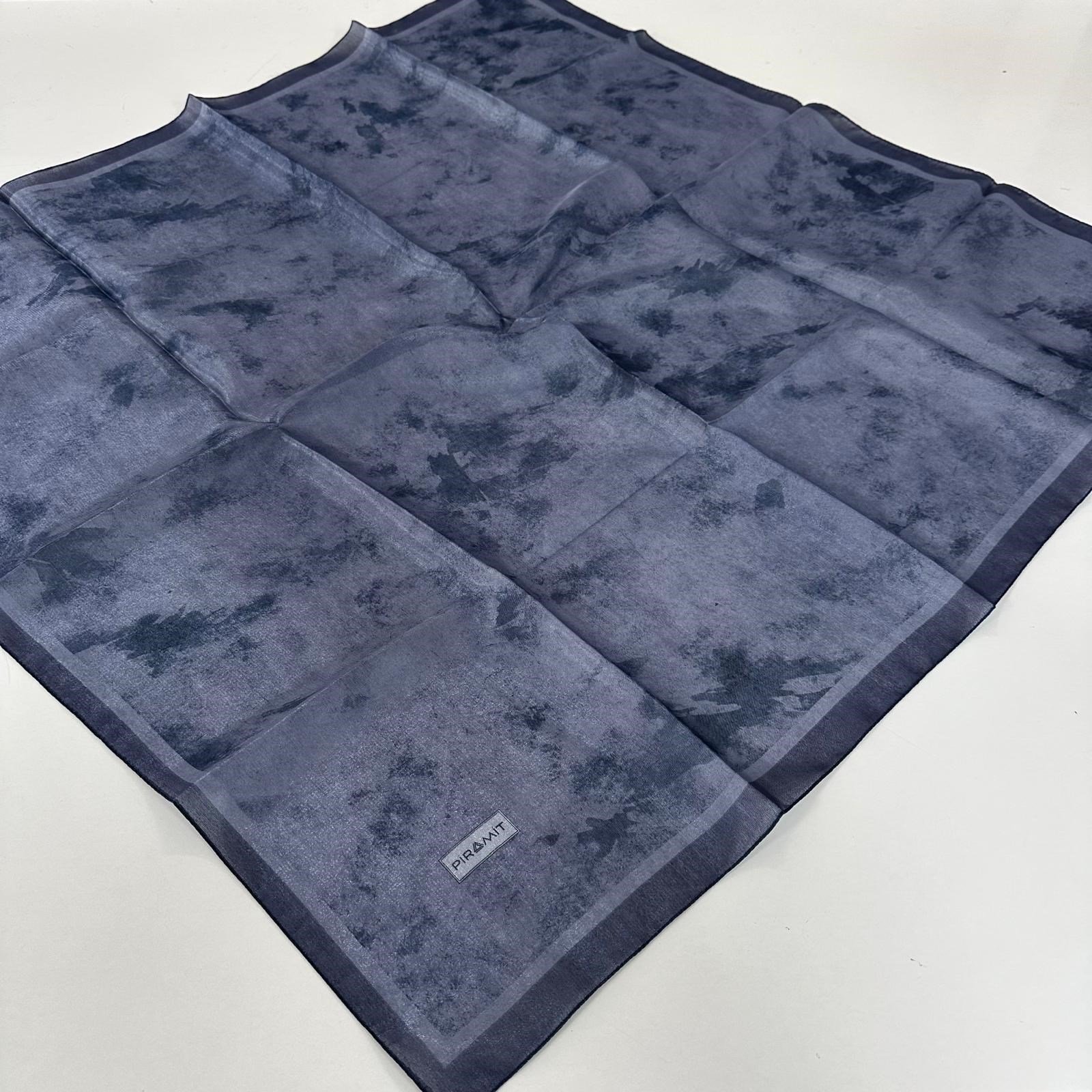 Piramit Desenli Kehribar Eşarp LTP0513