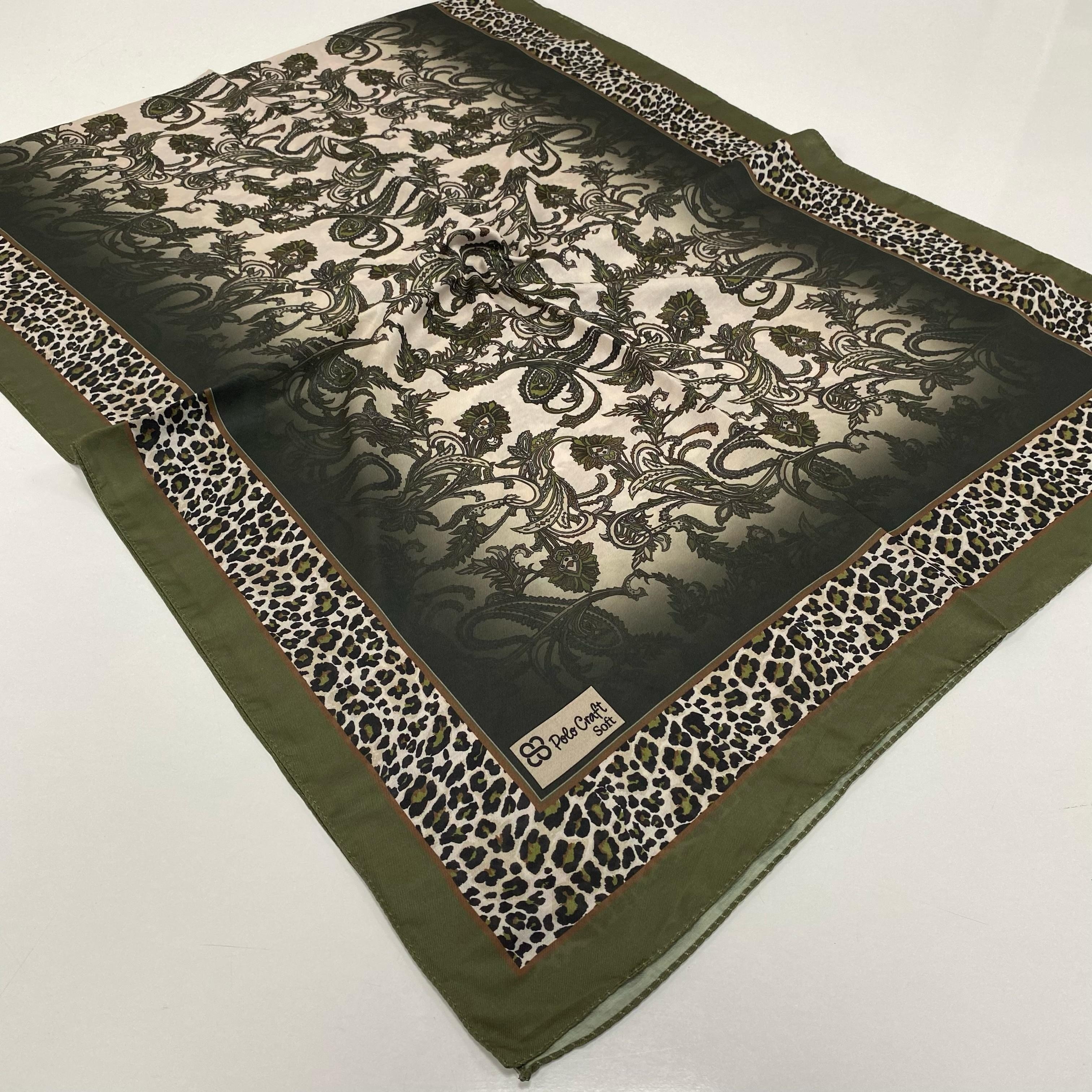 Polo Craft Soft Pamuklu Şal Etro Desen FZY0607