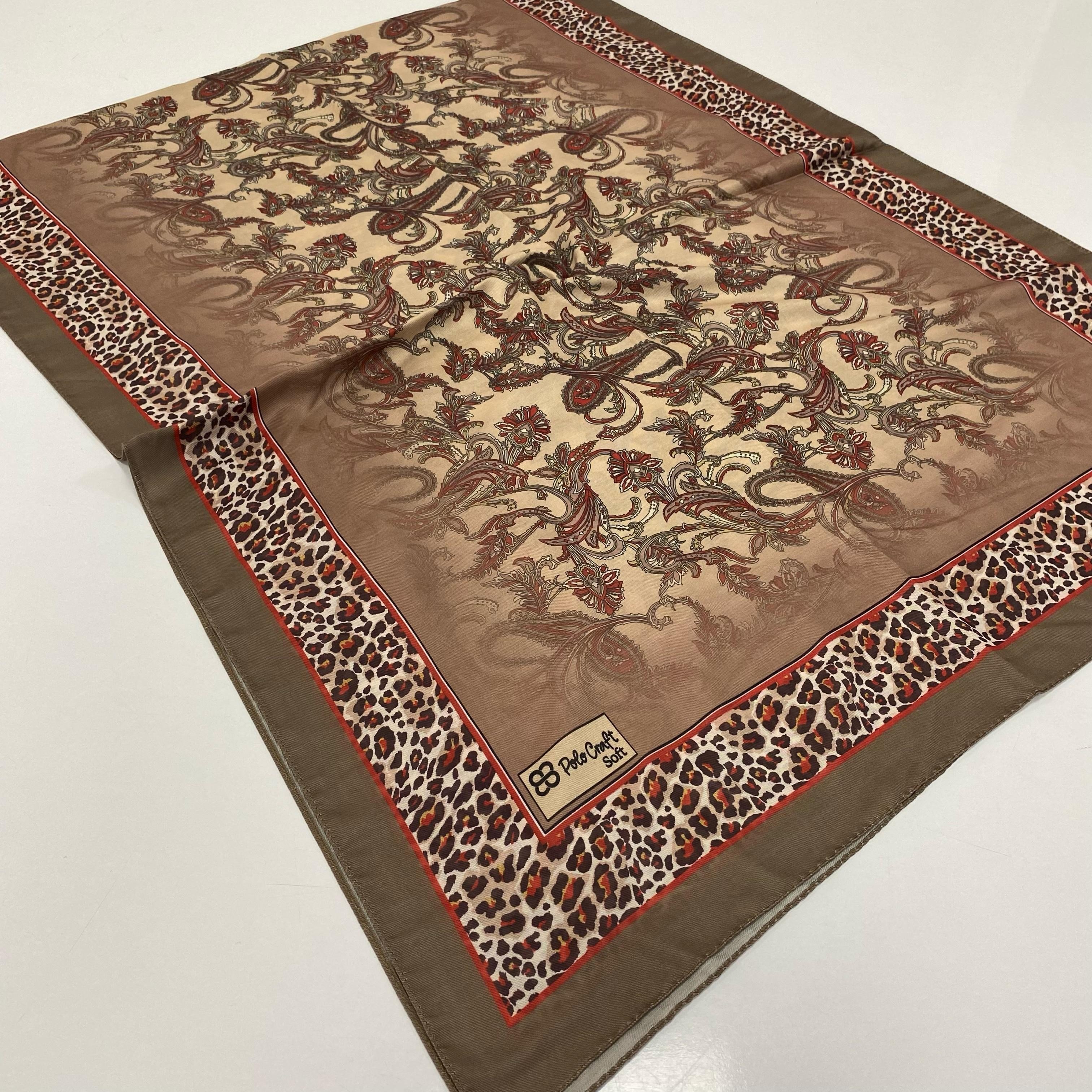 Polo Craft Soft Pamuklu Şal Etro Desen FZY0611