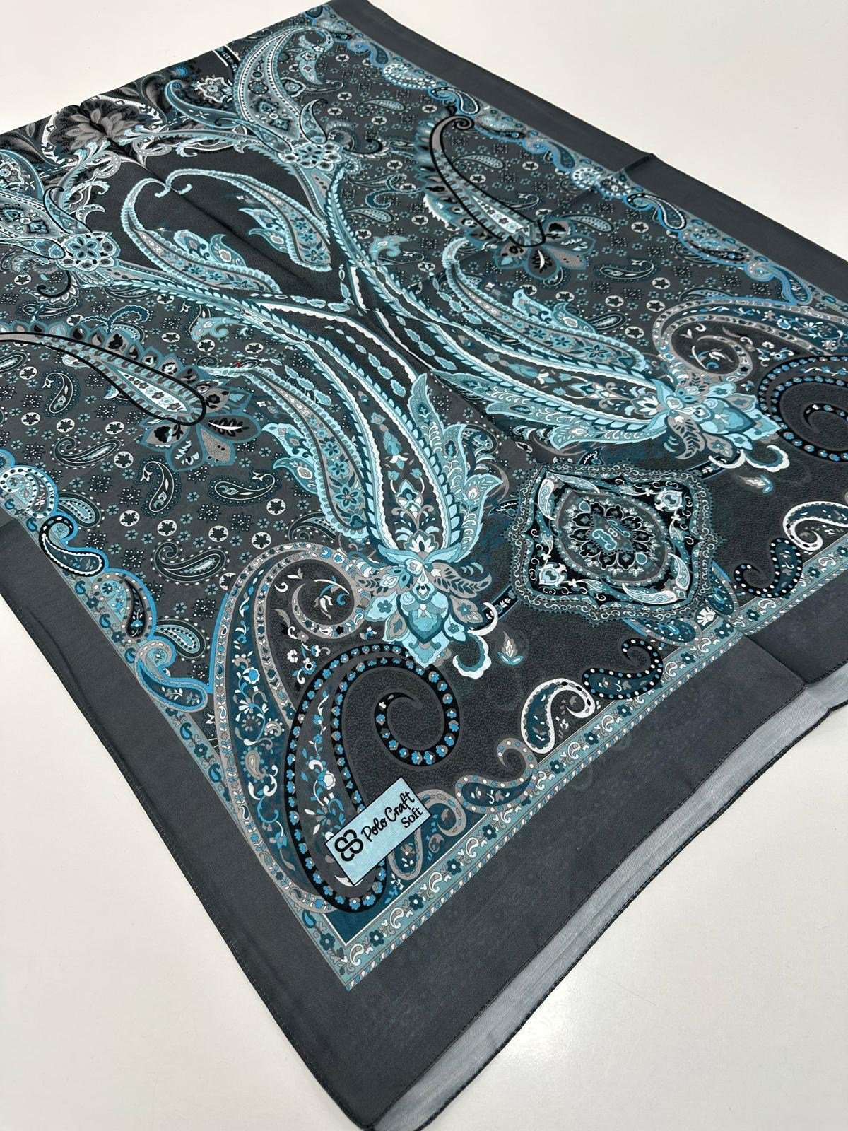 Polo Craft Soft Pamuklu Şal Etro Desen FZY0506