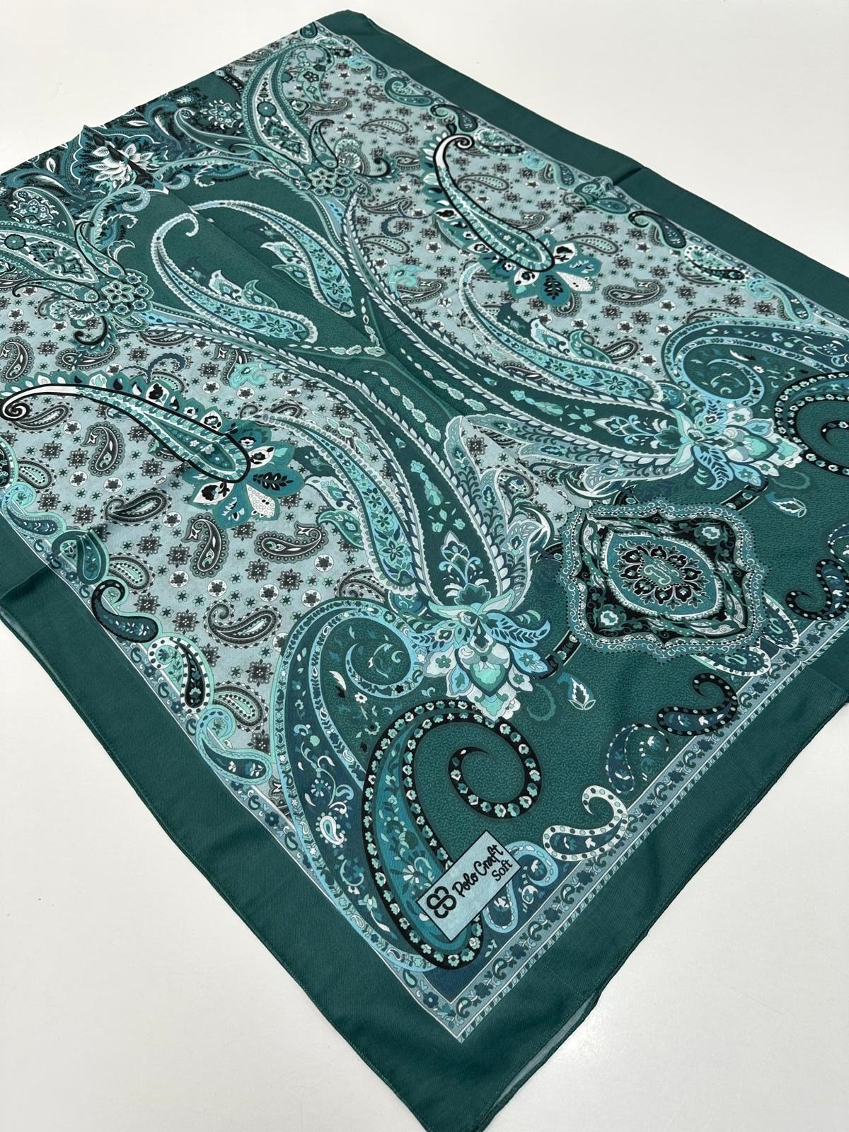 Polo Craft Soft Pamuklu Şal Etro Desen FZY0515