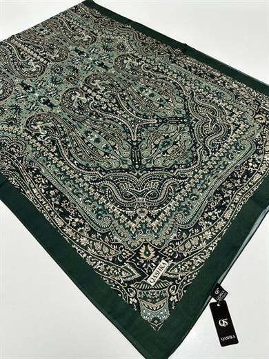 QASHKA Soft Pamuklu Şal Etro Desen LBD0919