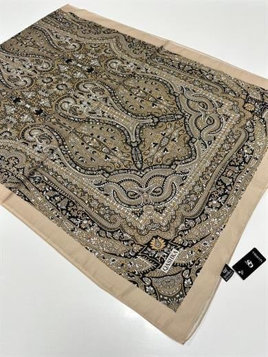 QASHKA Soft Pamuklu Şal Etro Desen LBD0906