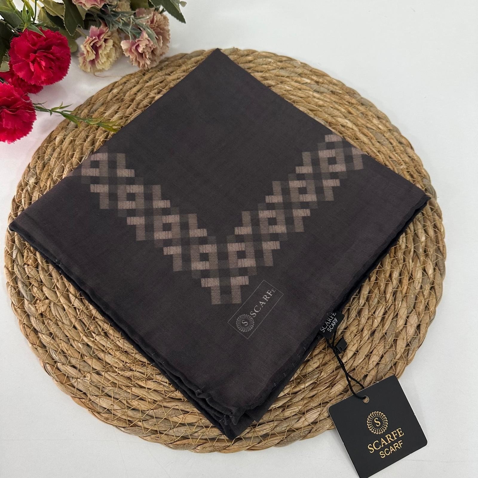 Scarfe Soft Eşarp Koyu Kahve LDV6111