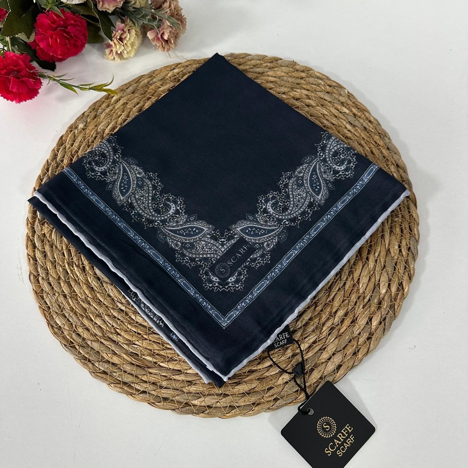 Scarfe Soft Eşarp Lacivert LDV6408