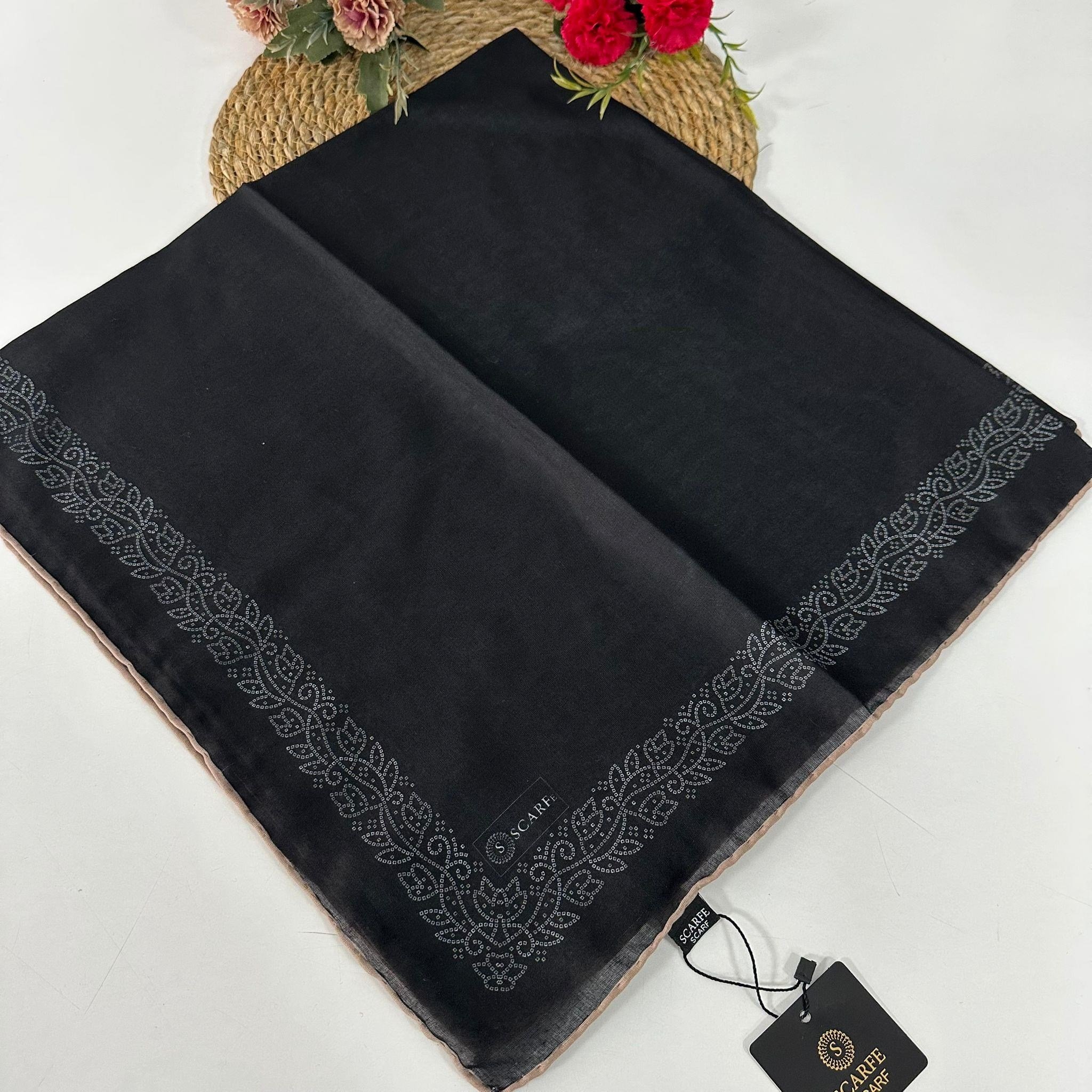 Scarfe Soft Eşarp Siyah LDV6001