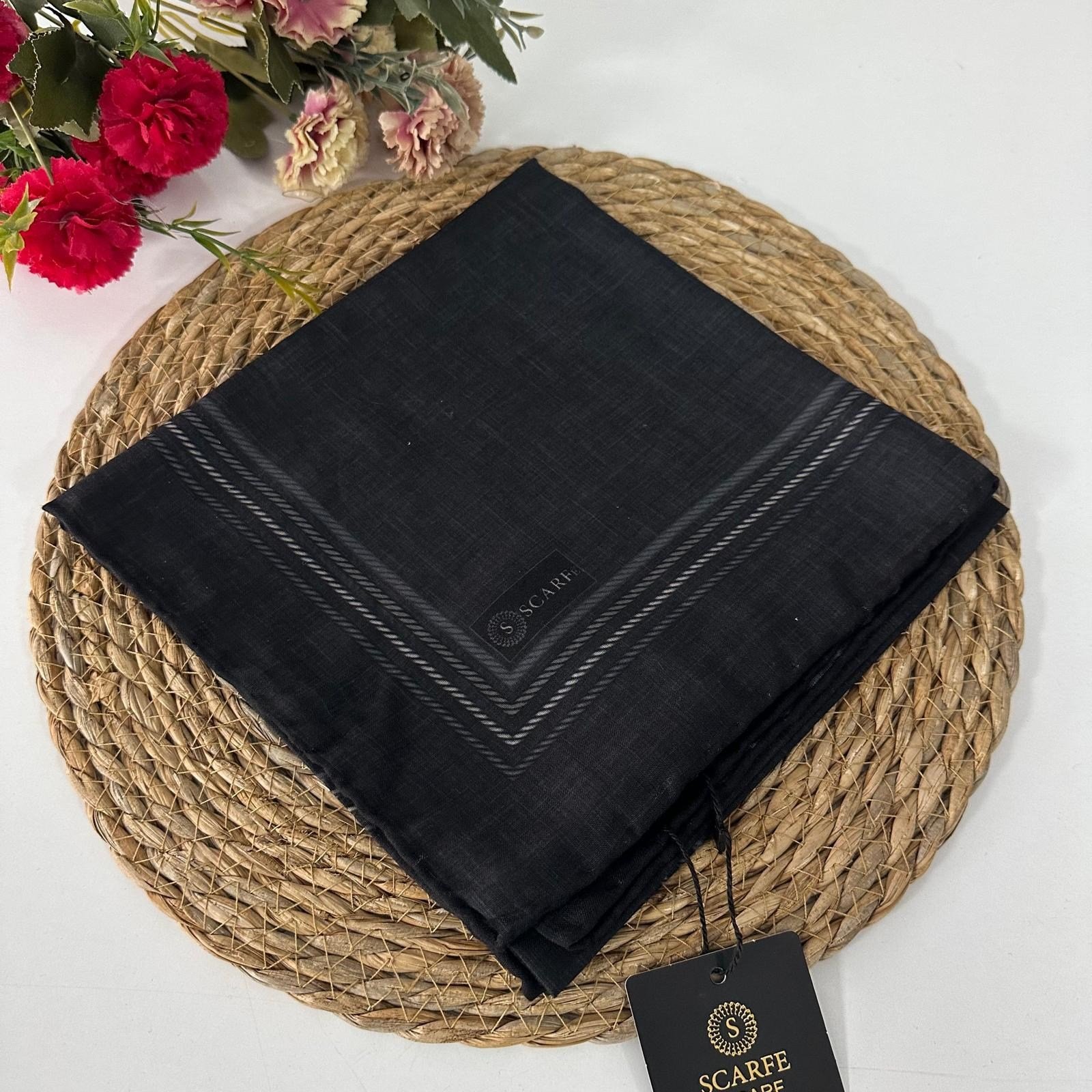 Scarfe Soft Eşarp Siyah LDV6301