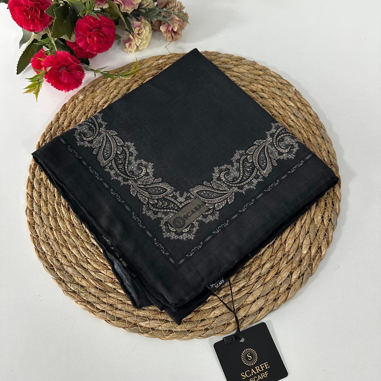 Scarfe Soft Eşarp Siyah LDV6406