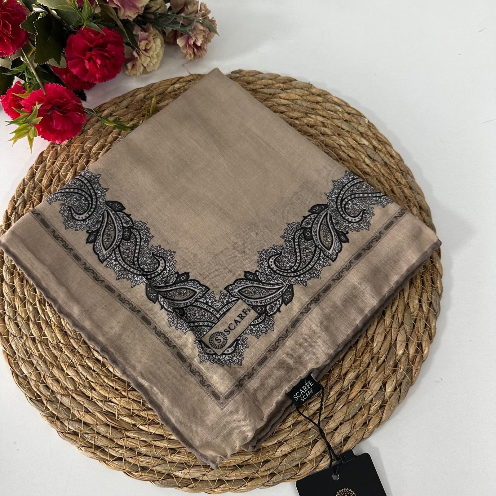 Scarfe Soft Eşarp Vizon LDV6405
