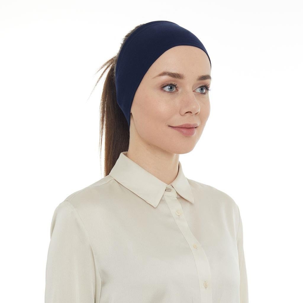 Silikonlu Bandana Lacivert BXA0105