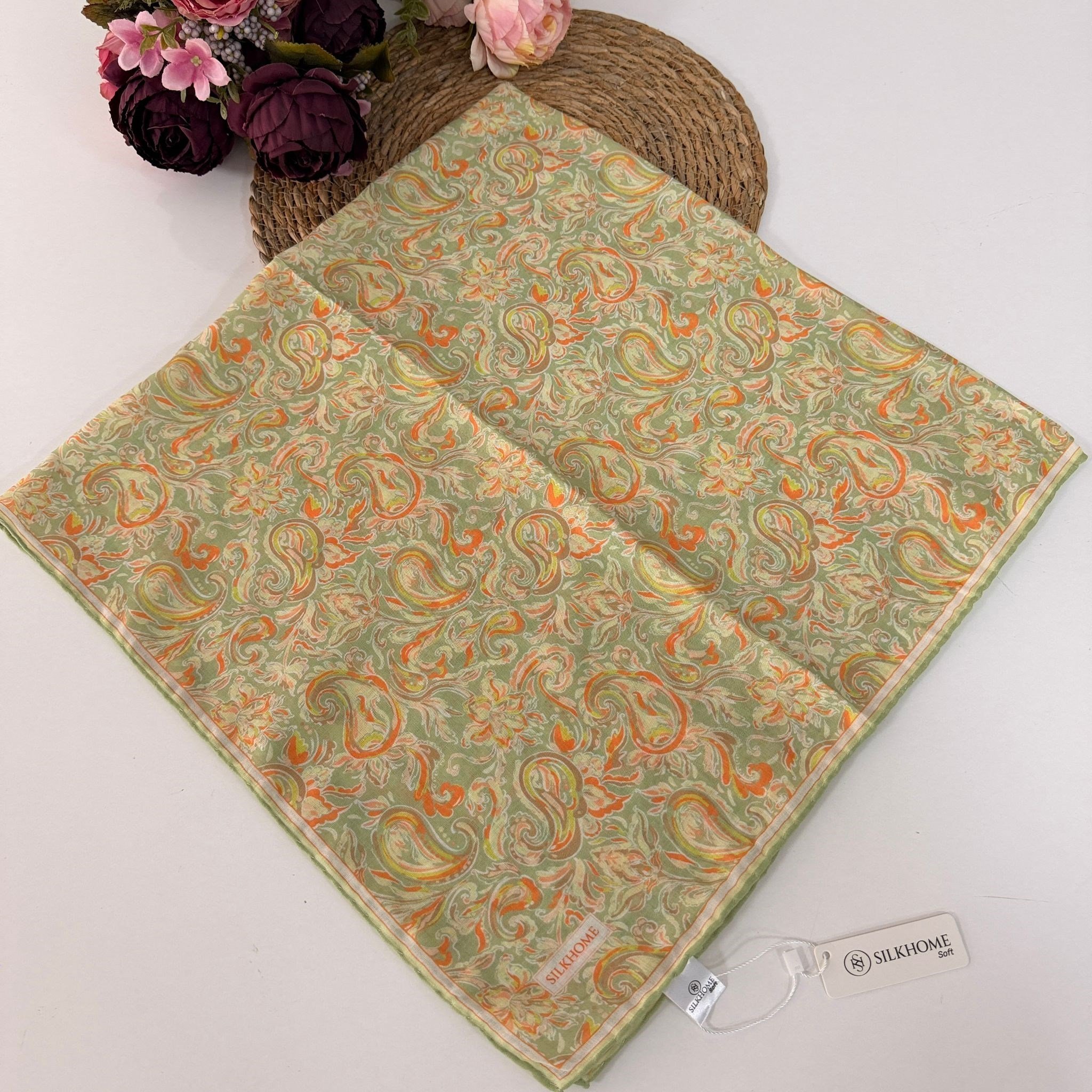 Silk Home Soft Pamuklu Eşarp LDFJ0415