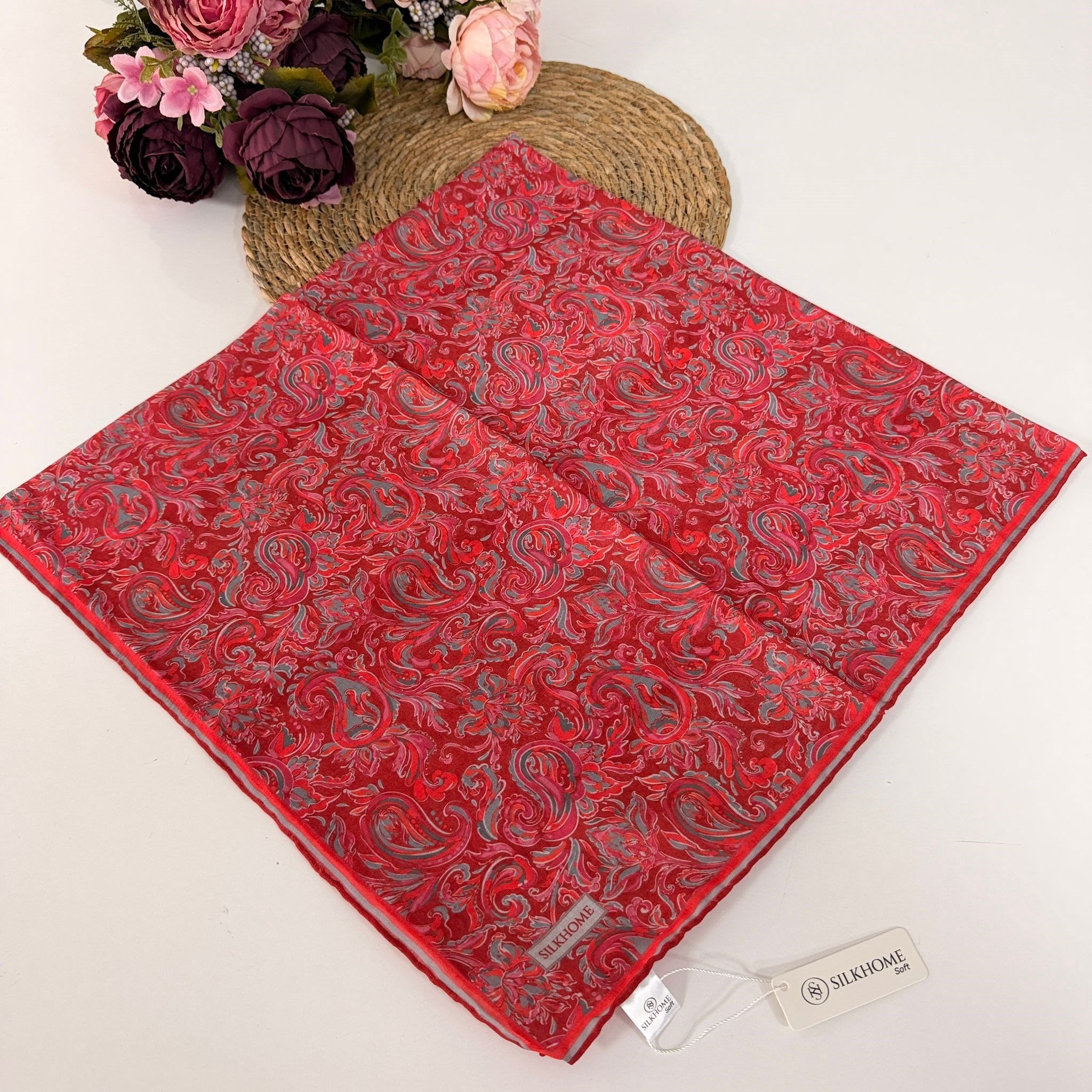 Silk Home Soft Pamuklu Eşarp LDFJ0422