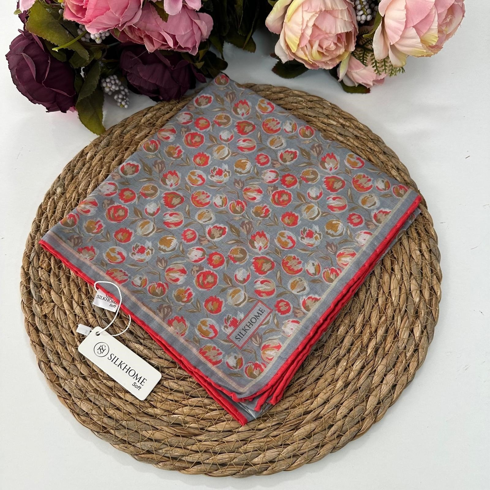 Silk Home Soft Pamuklu Eşarp LDFJ0620