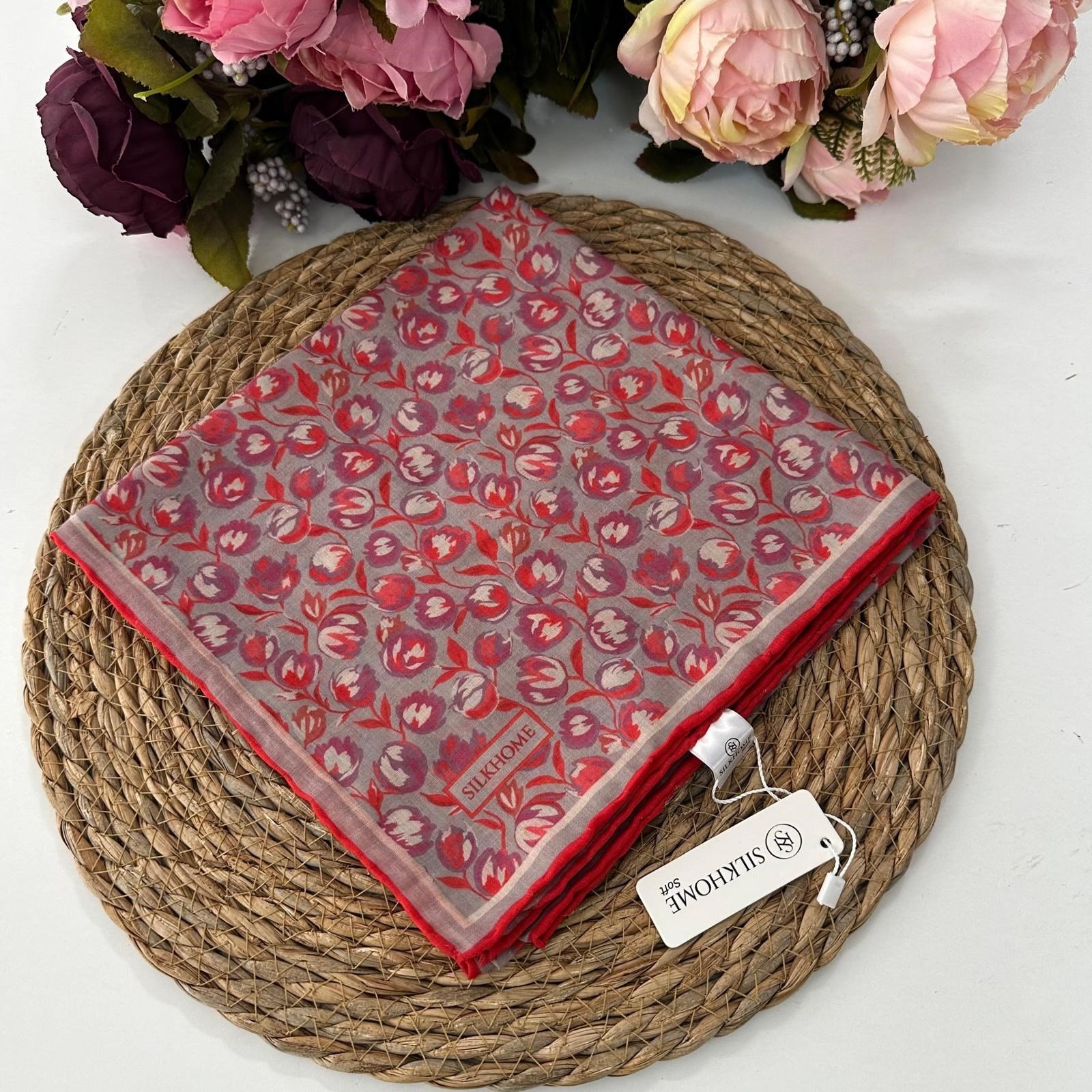 Silk Home Soft Pamuklu Eşarp LDFJ0622