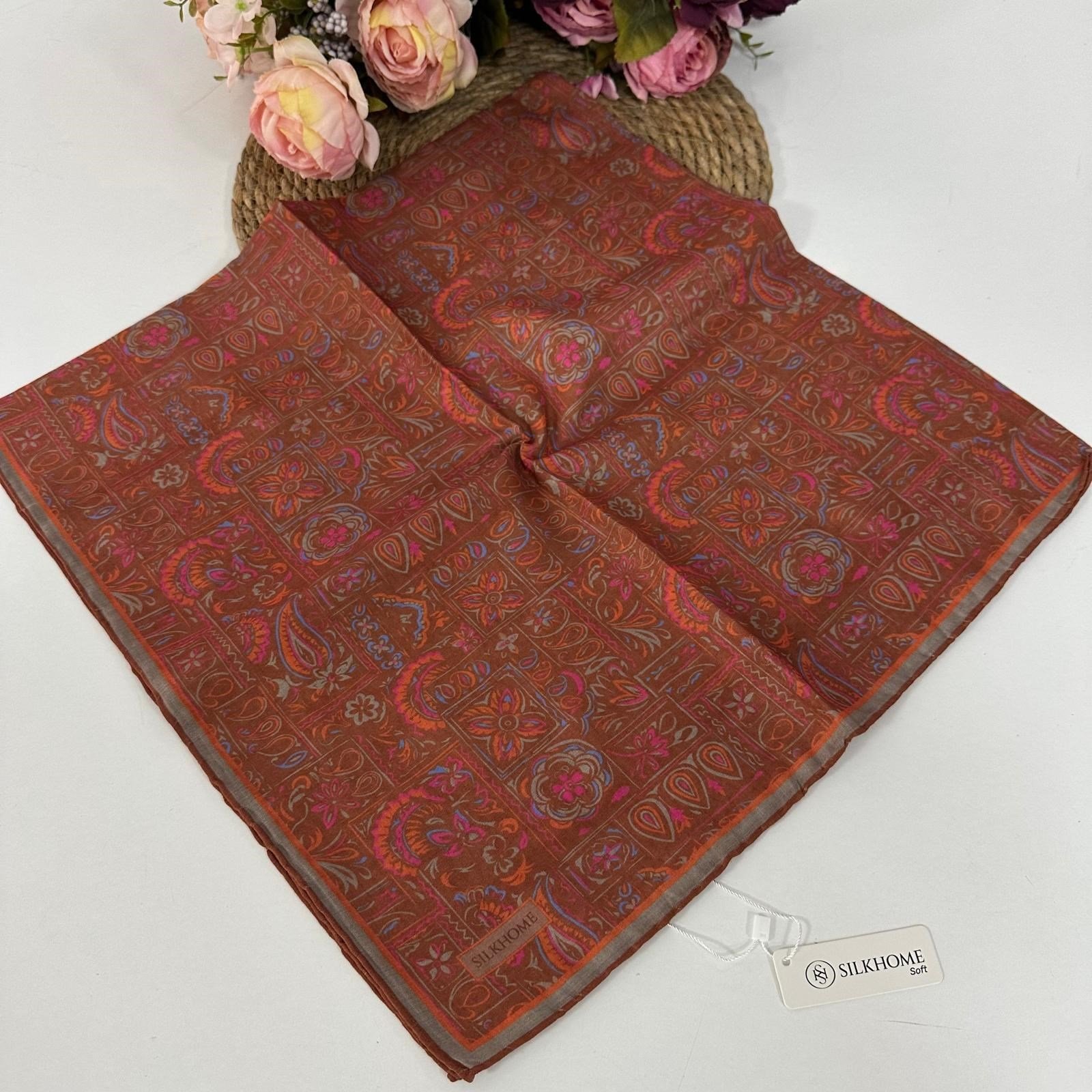 Silk Home Soft Pamuklu Eşarp LDFJ0702