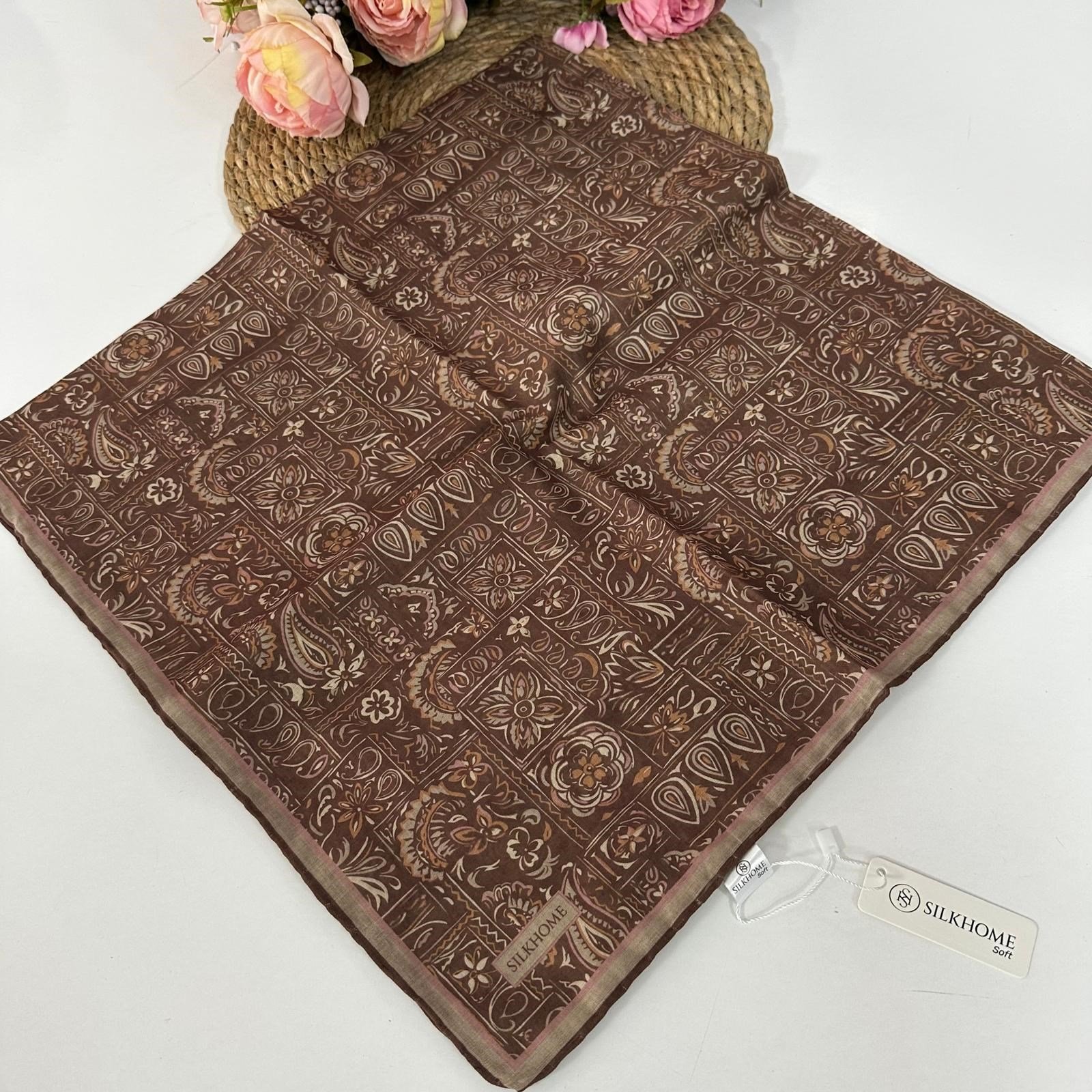 Silk Home Soft Pamuklu Eşarp LDFJ0711