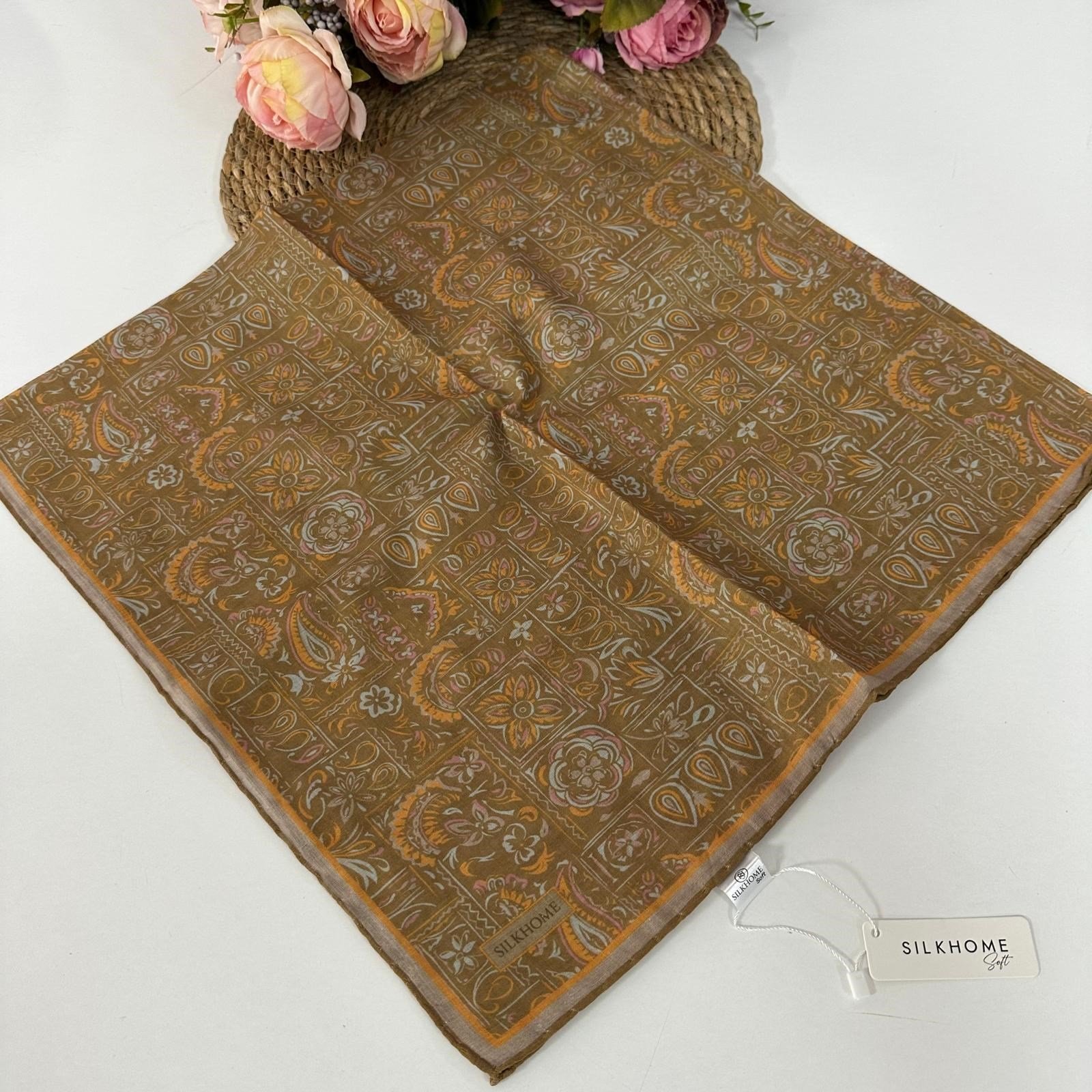 Silk Home Soft Pamuklu Eşarp LDFJ0712