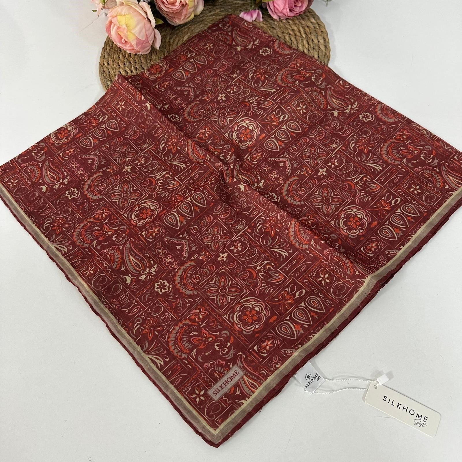 Silk Home Soft Pamuklu Eşarp LDFJ0716