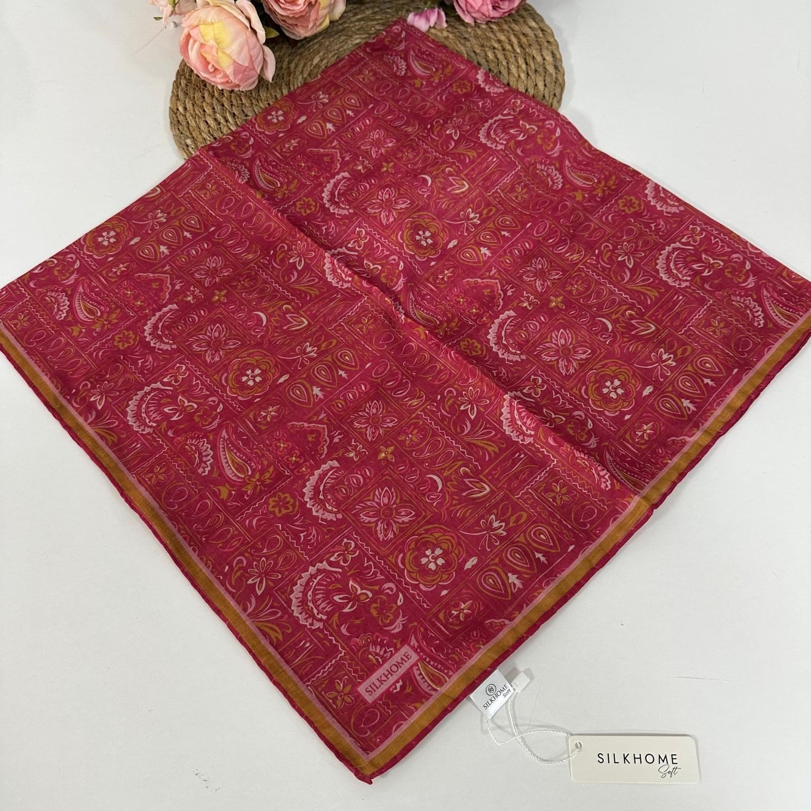Silk Home Soft Pamuklu Eşarp LDFJ0718