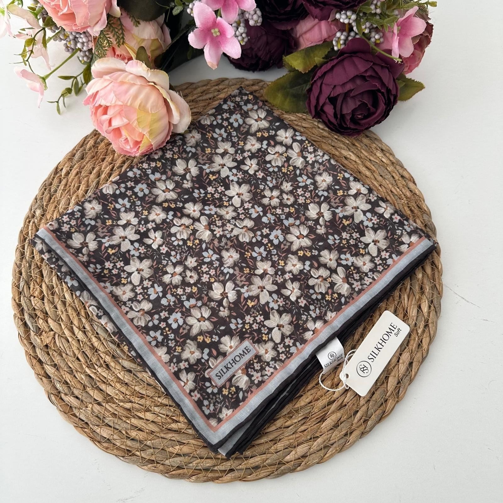 Silk Home Soft Pamuklu Eşarp LDFJ1126