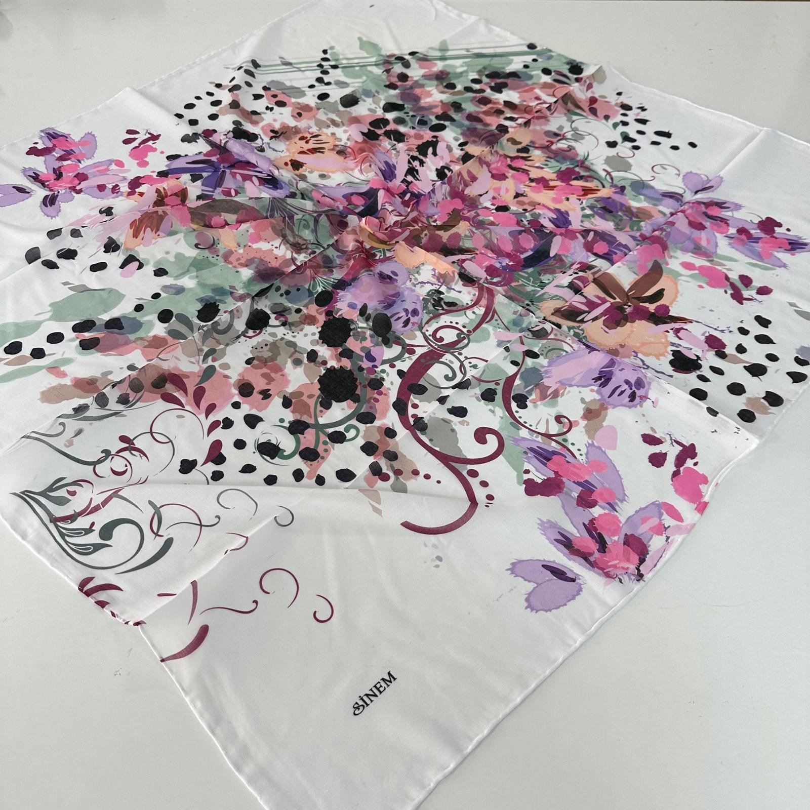 Sinem Soft Pamuklu Eşarp LDFR5305
