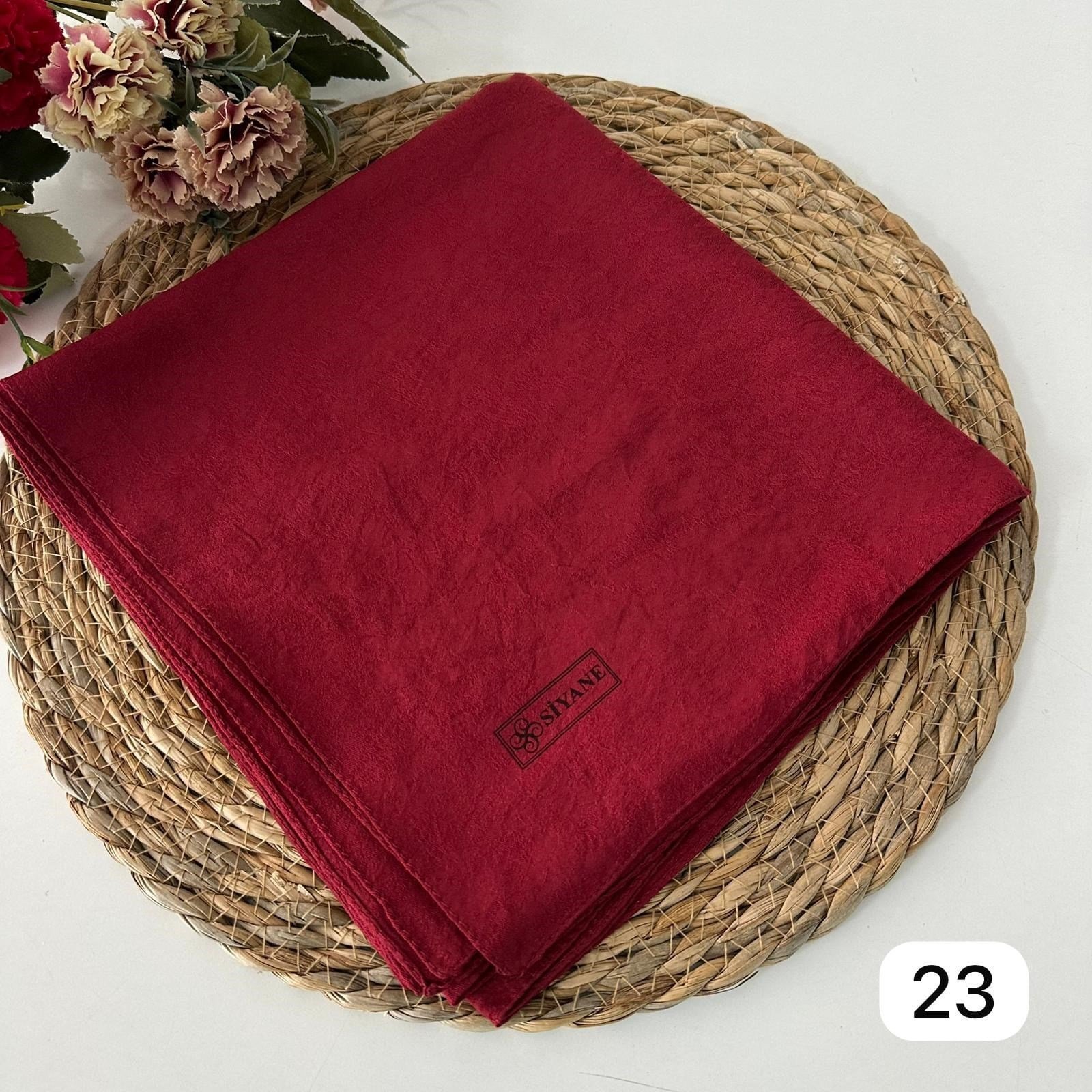 Siyane Lisa Efektli Vual Eşarp  DVS0223
