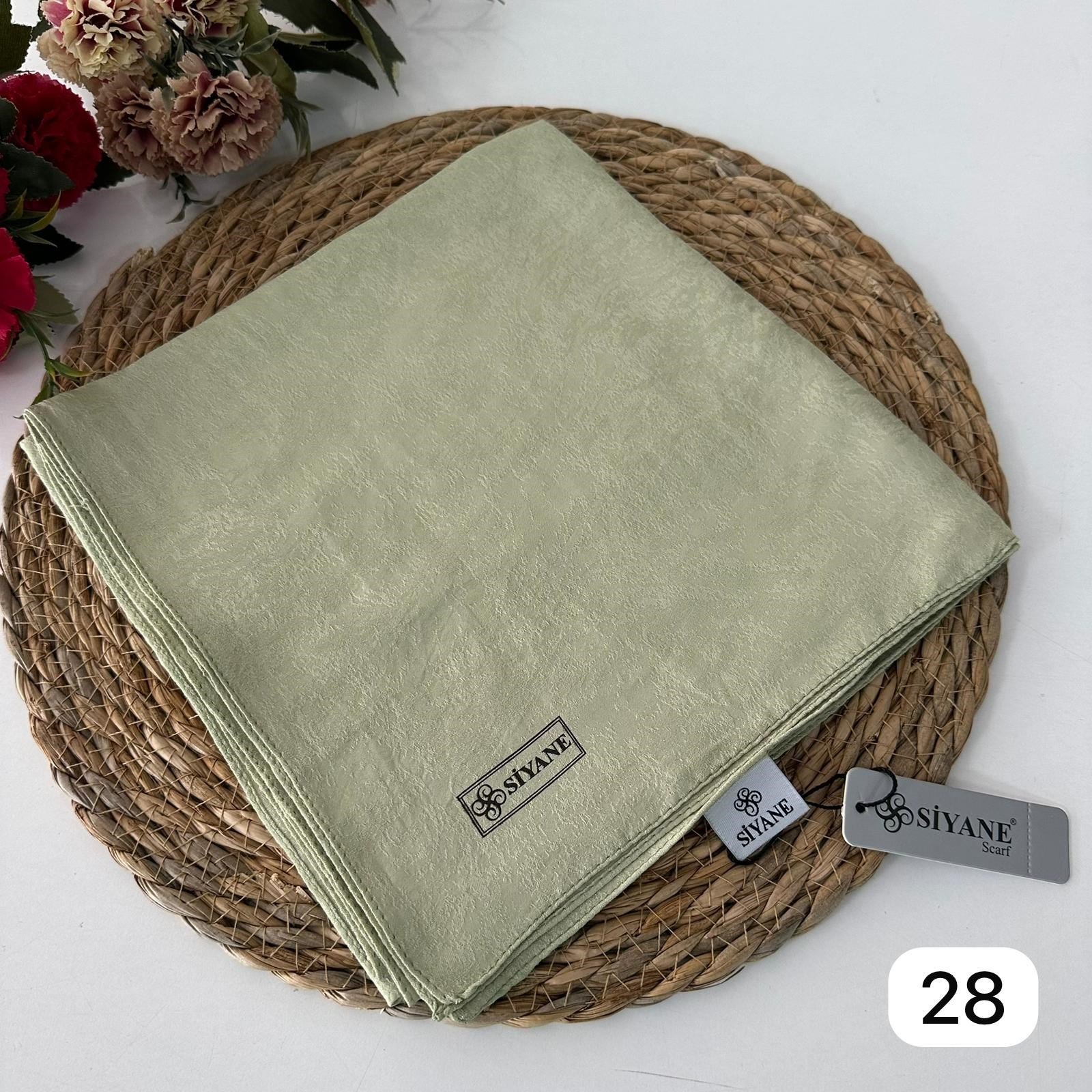 Siyane Lisa Efektli Vual Eşarp  DVS0228