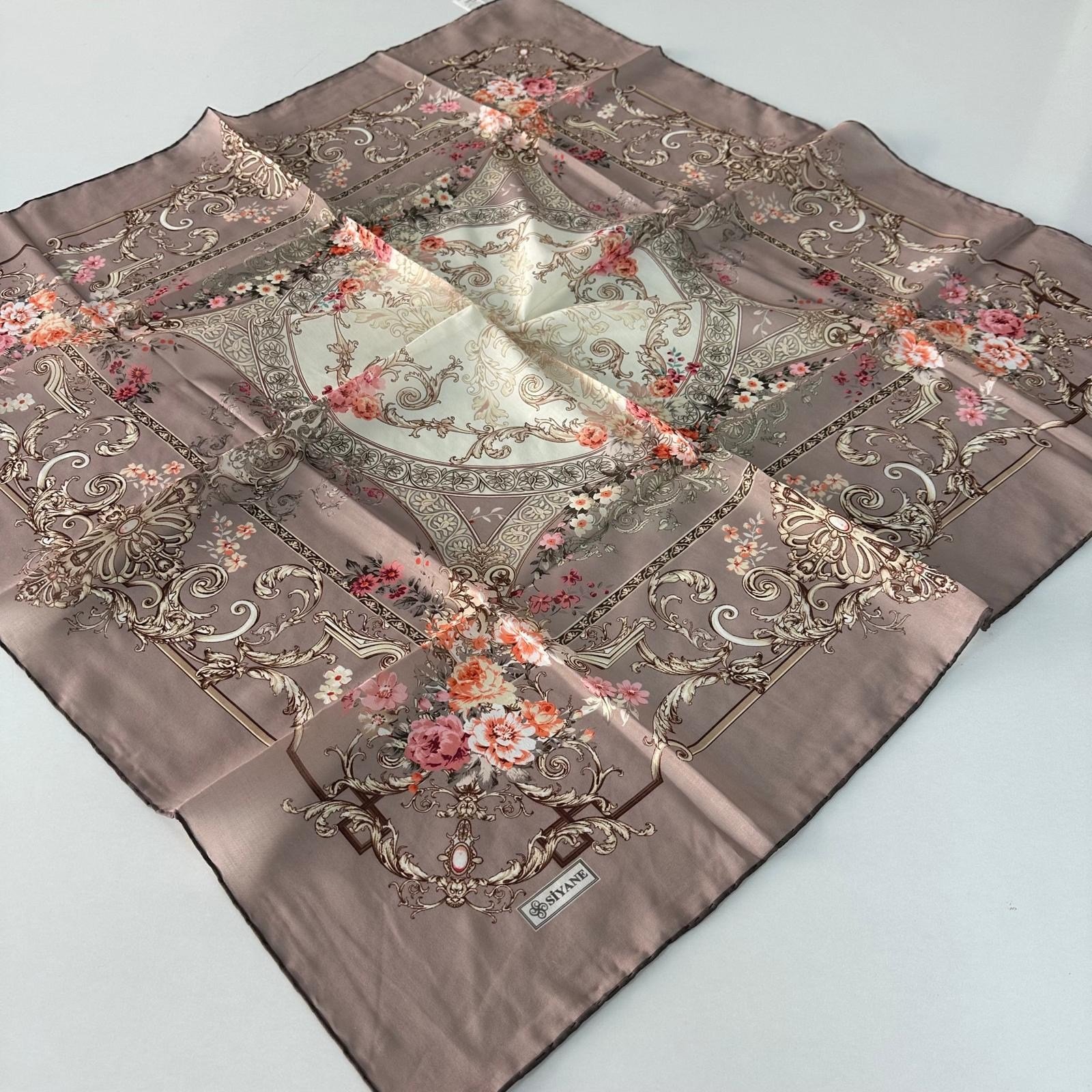 Siyane Natürel Soft Pamuklu Eşarp LRC0113