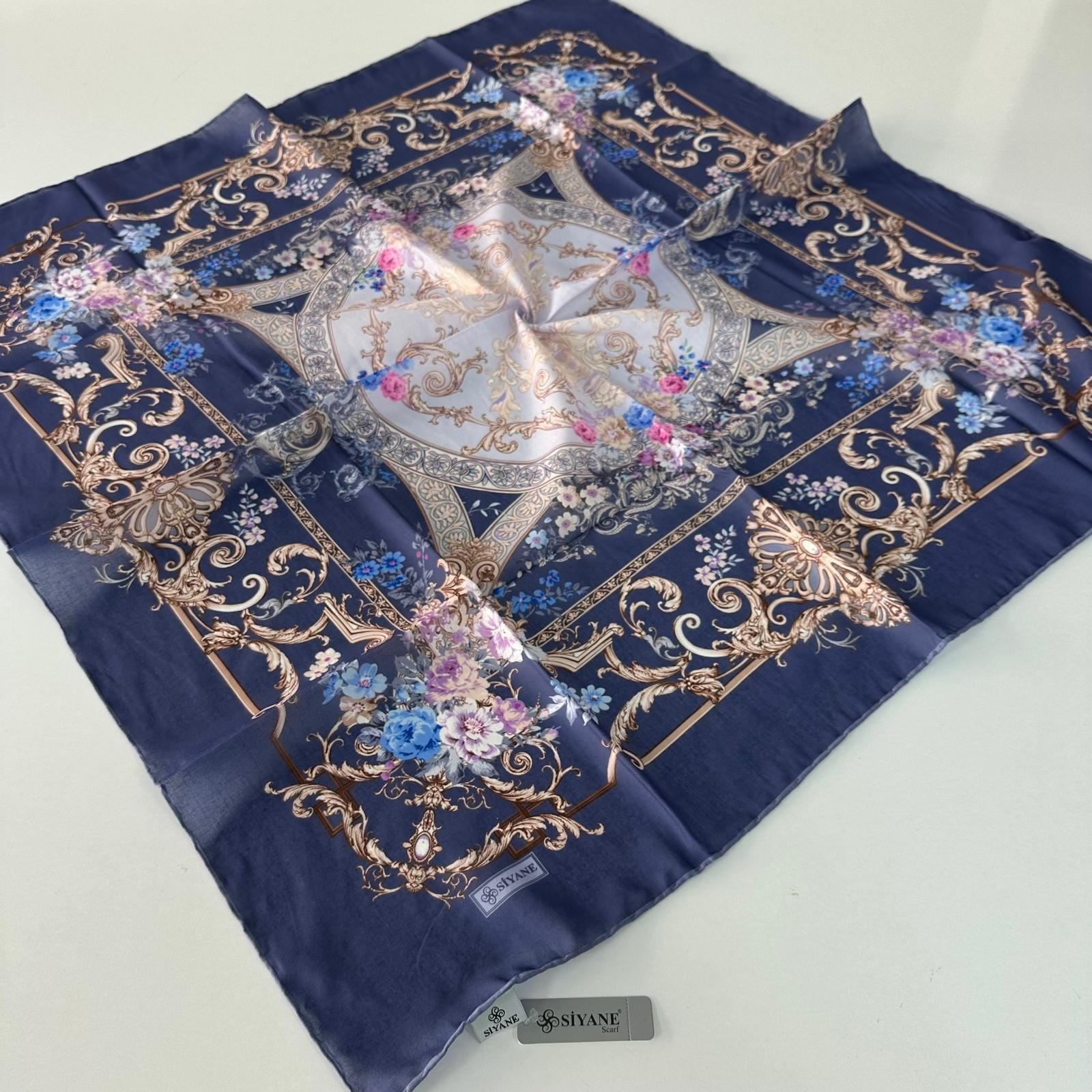 Siyane Natürel Soft Pamuklu Eşarp LRC0102
