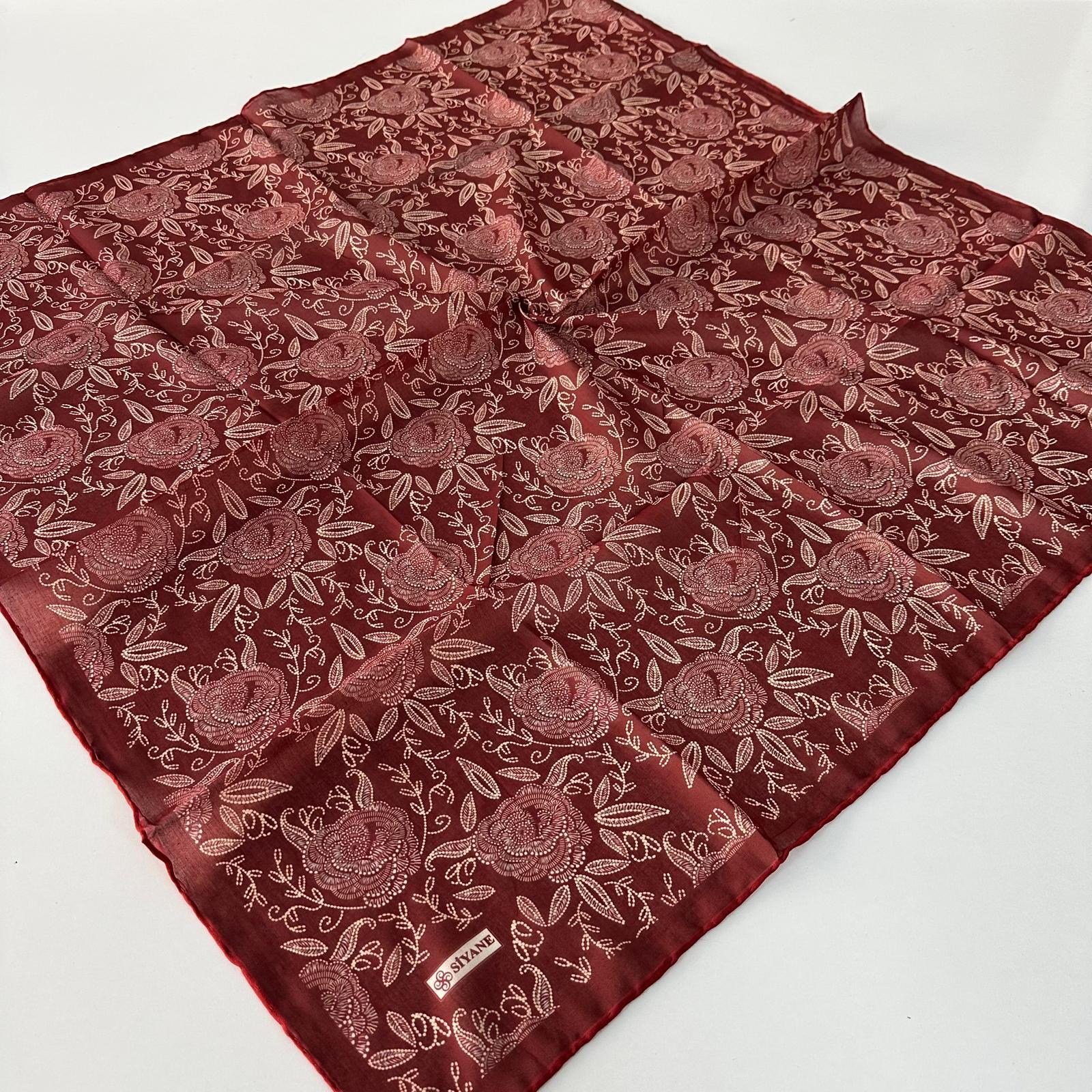 Siyane Natürel Soft Pamuklu Eşarp LRC0217