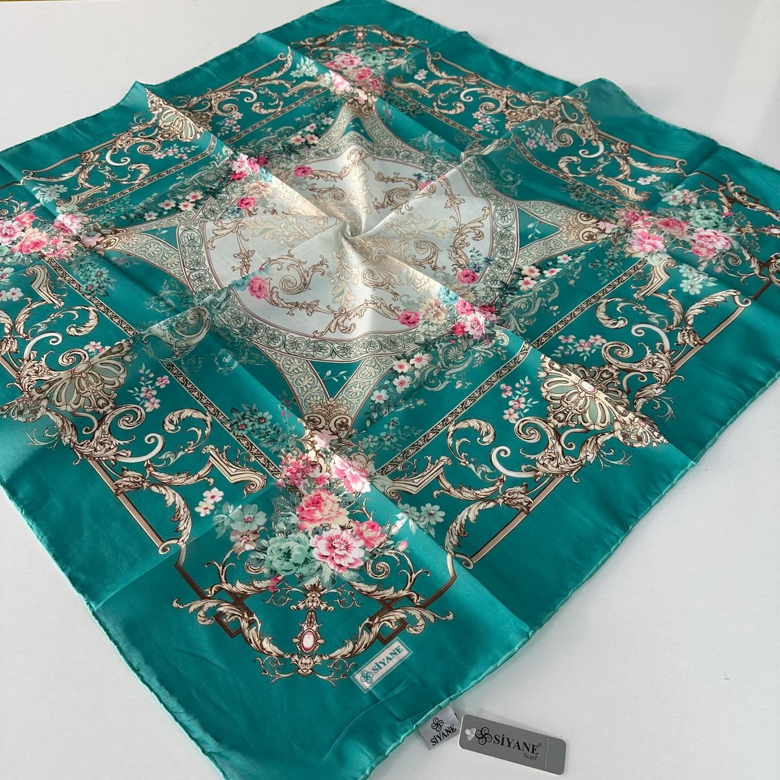 Siyane Natürel Soft Pamuklu Eşarp LRC0112